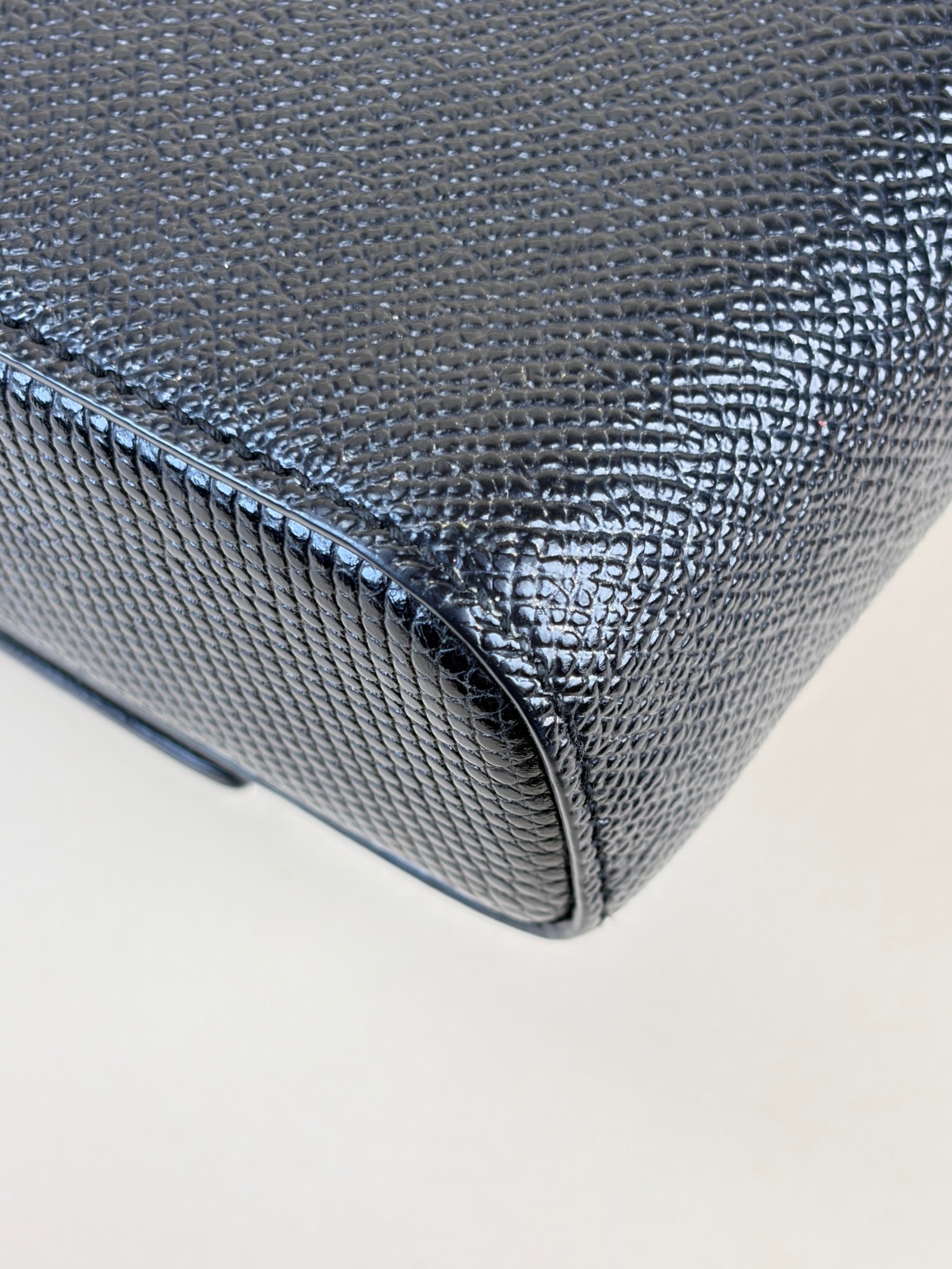 Dolce & Gabbana Lizard Embossed Crystal Embellished DG Millennials Crossbody Bag