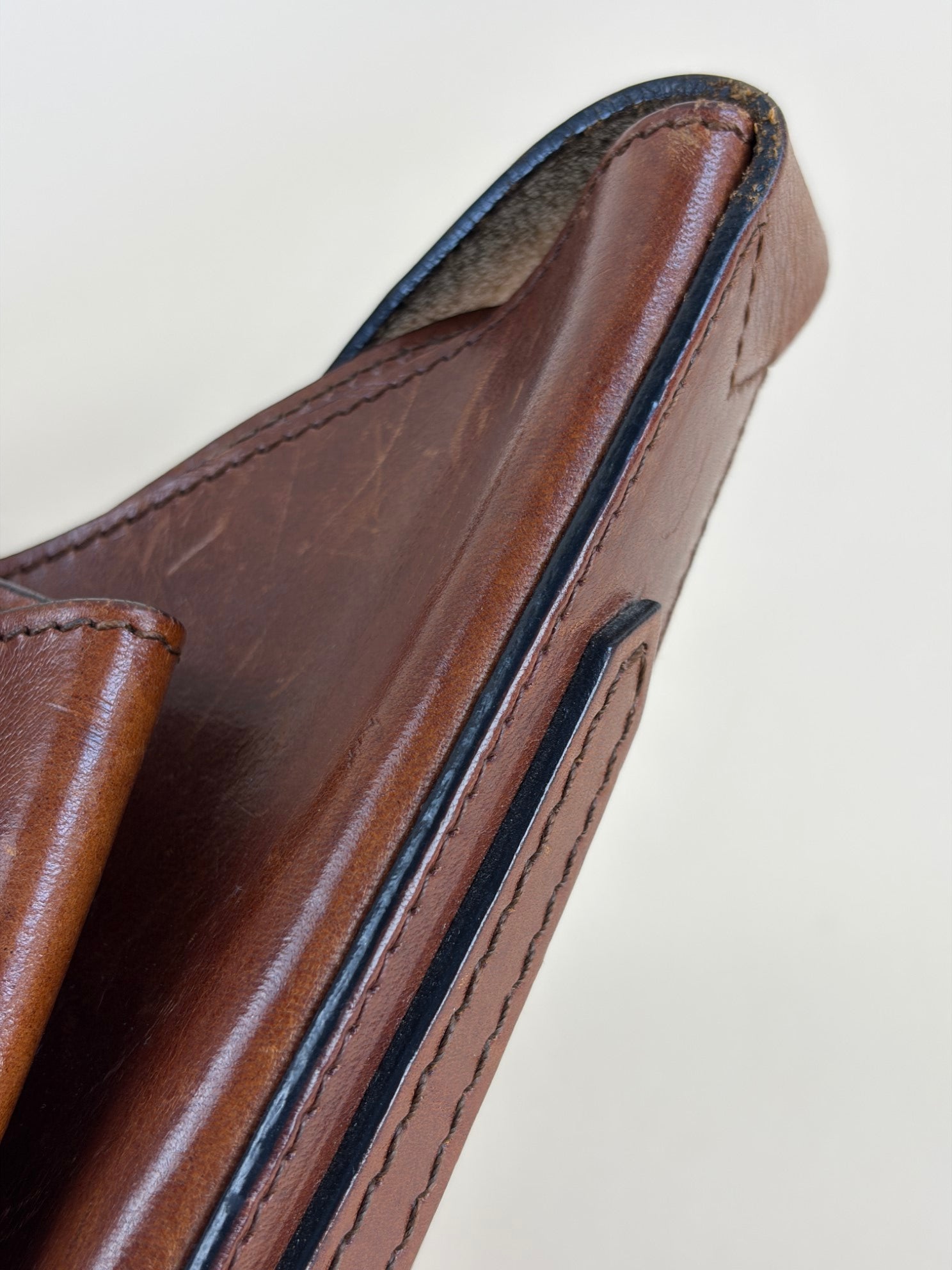 Burberry Bicolor Bridle Kenton Hobo House Check Shoulder Bag