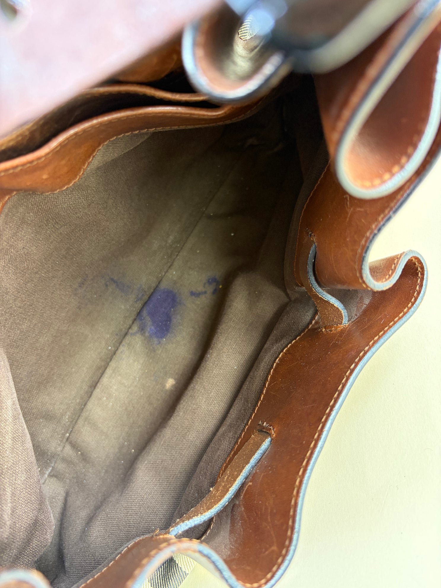 Burberry Bicolor Bridle Kenton Hobo House Check Shoulder Bag