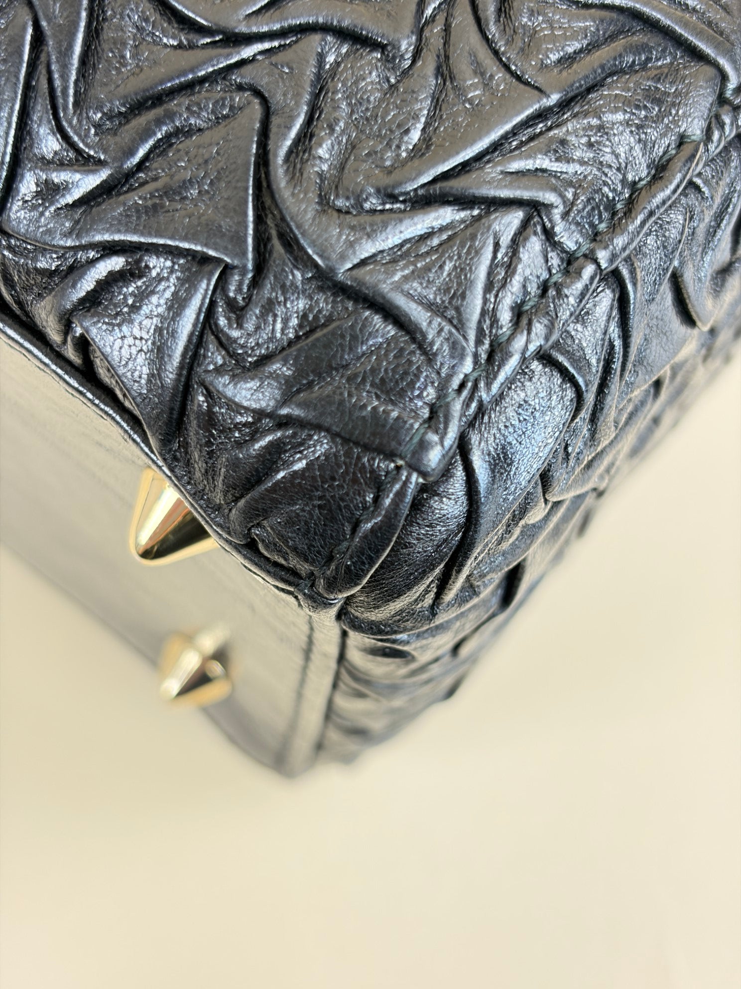 Christian Dior Black Lady Dior Medium Bag