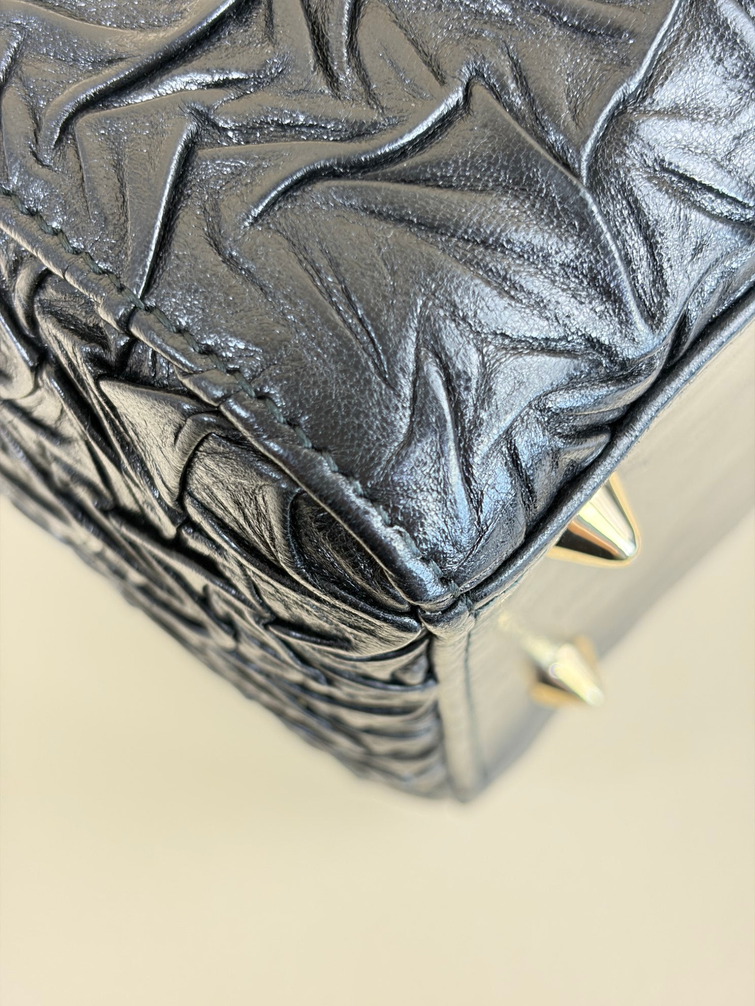 Christian Dior Black Lady Dior Medium Bag