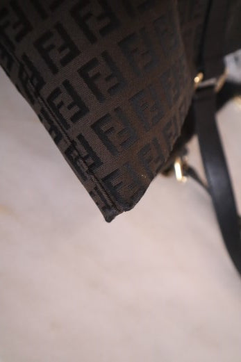 Fendi FF Black Shoulder Bag