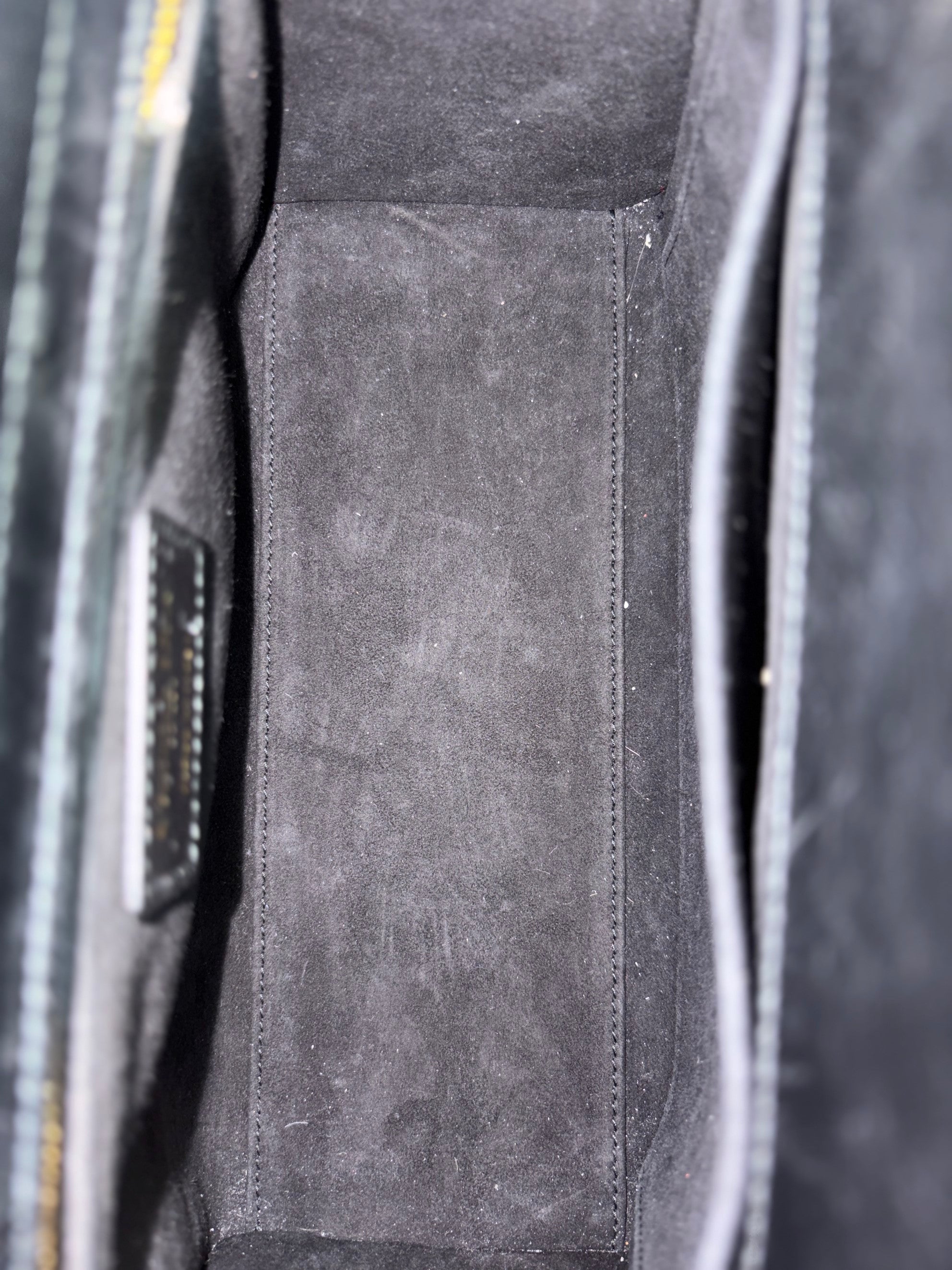 Christian Dior Black Lady Dior Medium Bag