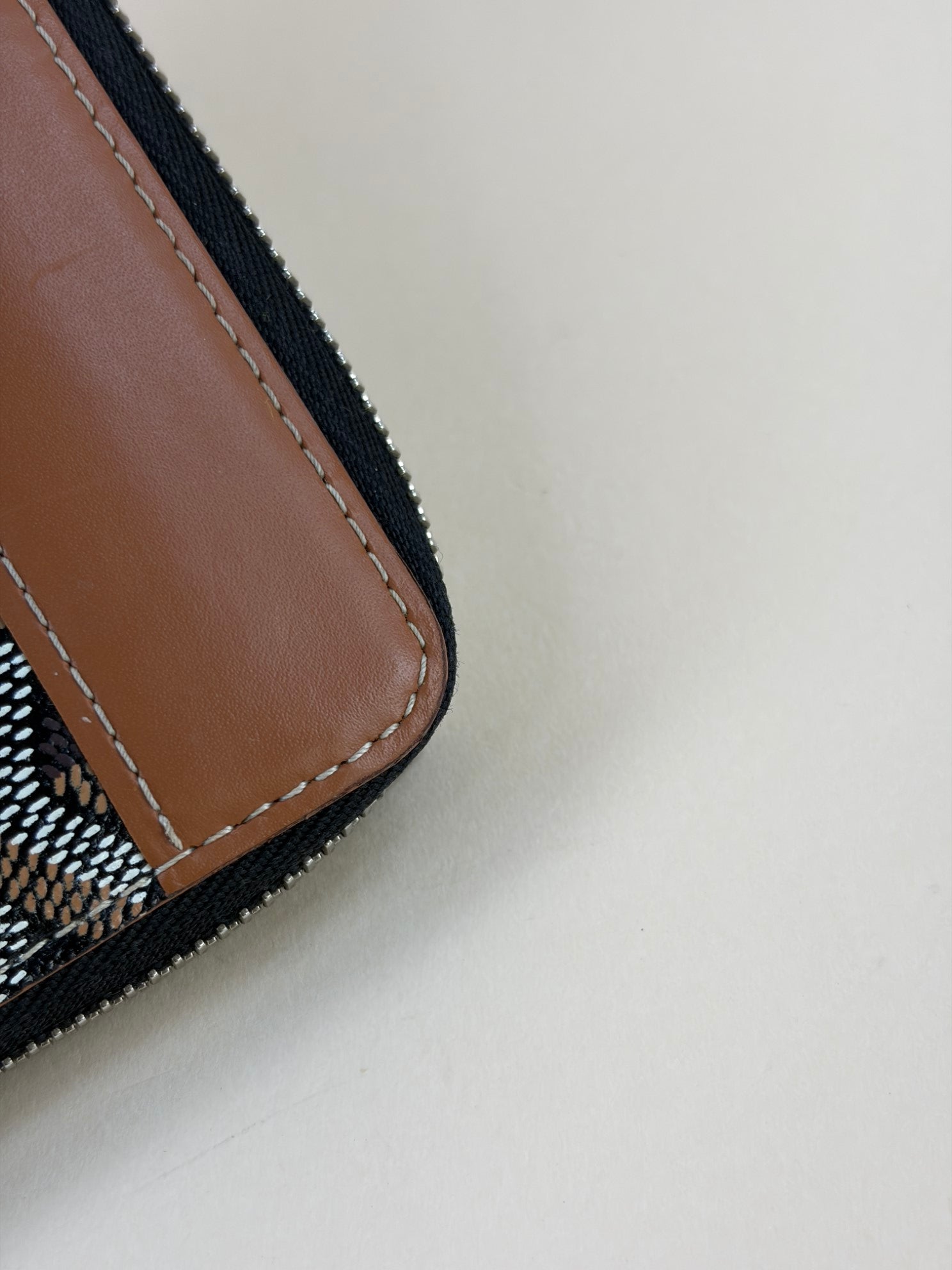 Goyard Bicolor Matignon GM Zip Wallet