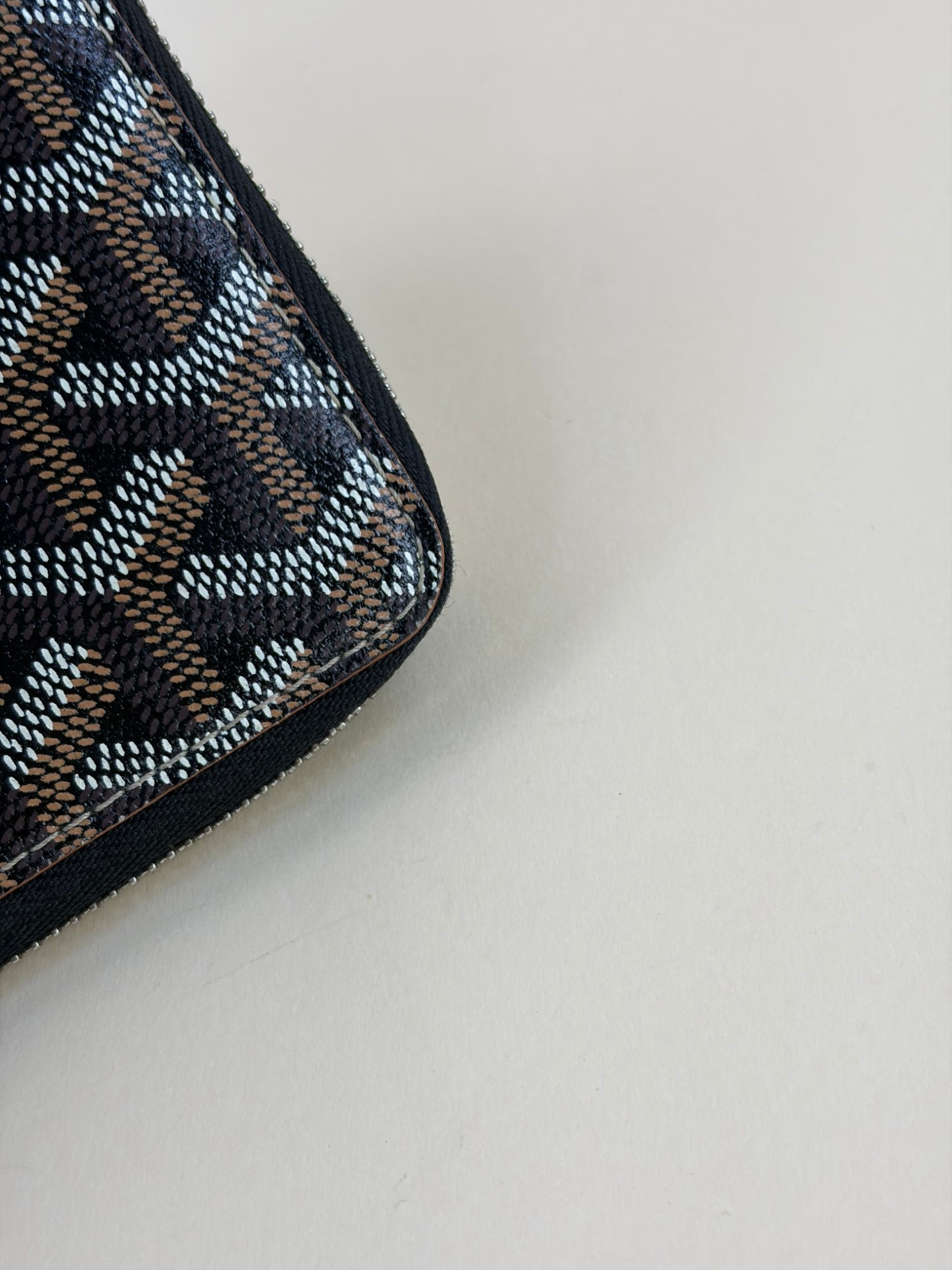 Goyard Bicolor Matignon GM Zip Wallet