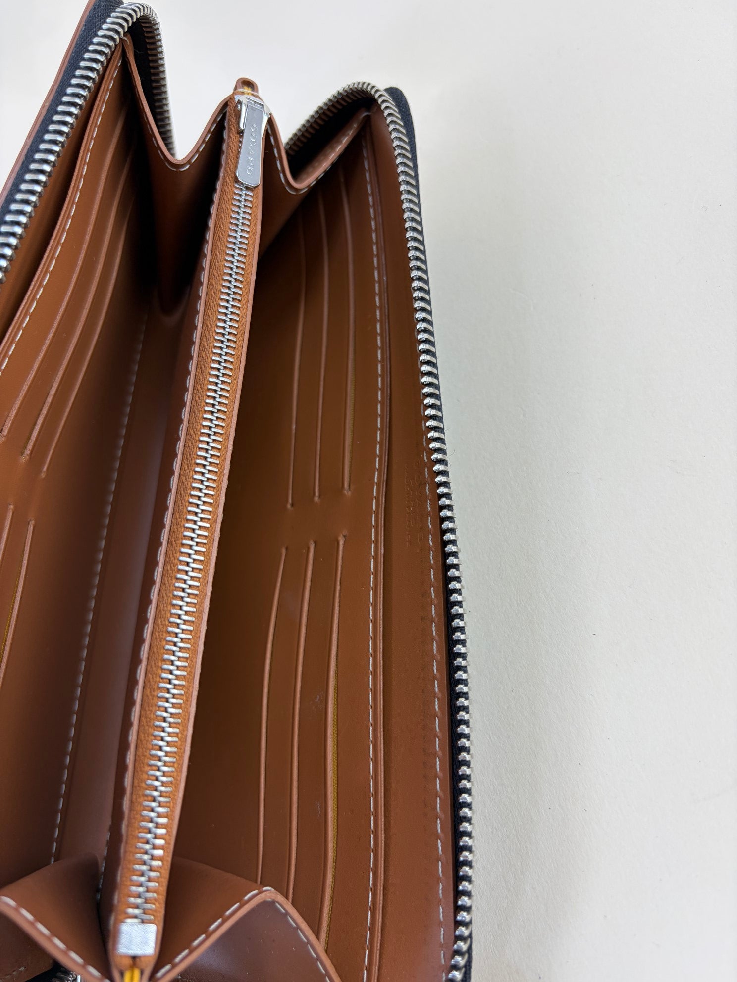 Goyard Bicolor Matignon GM Zip Wallet