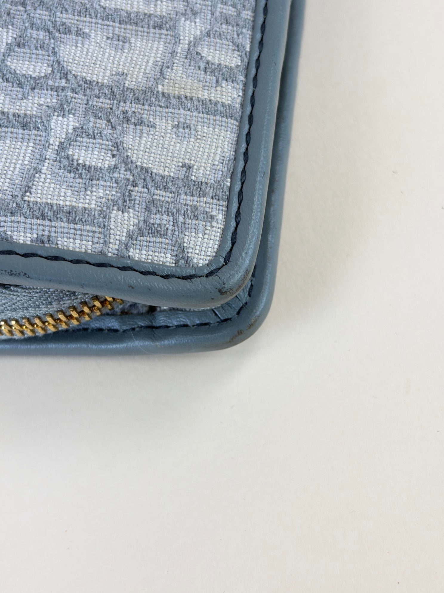 Christian Dior Gray Oblique 30 Montaigne Pouch