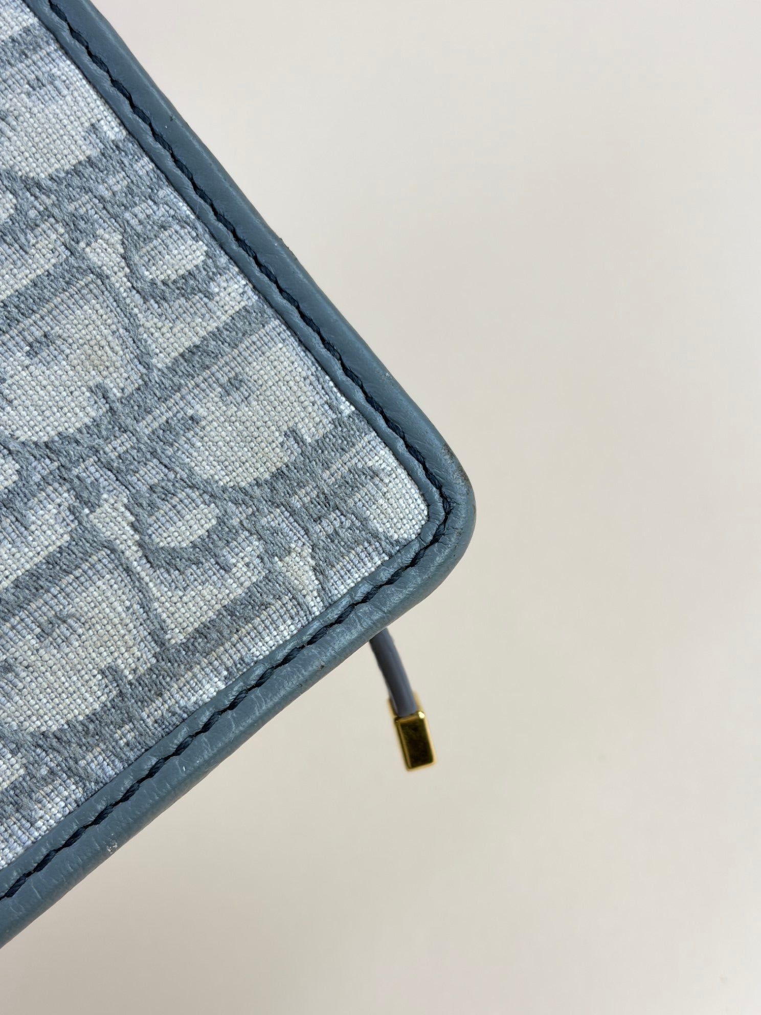 Christian Dior Gray Oblique 30 Montaigne Pouch
