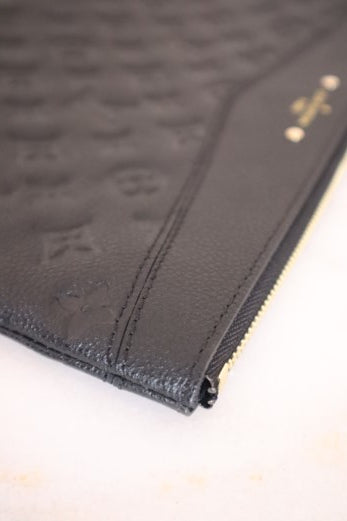 Louis Vuitton Black Monogram Empreinte Clutch