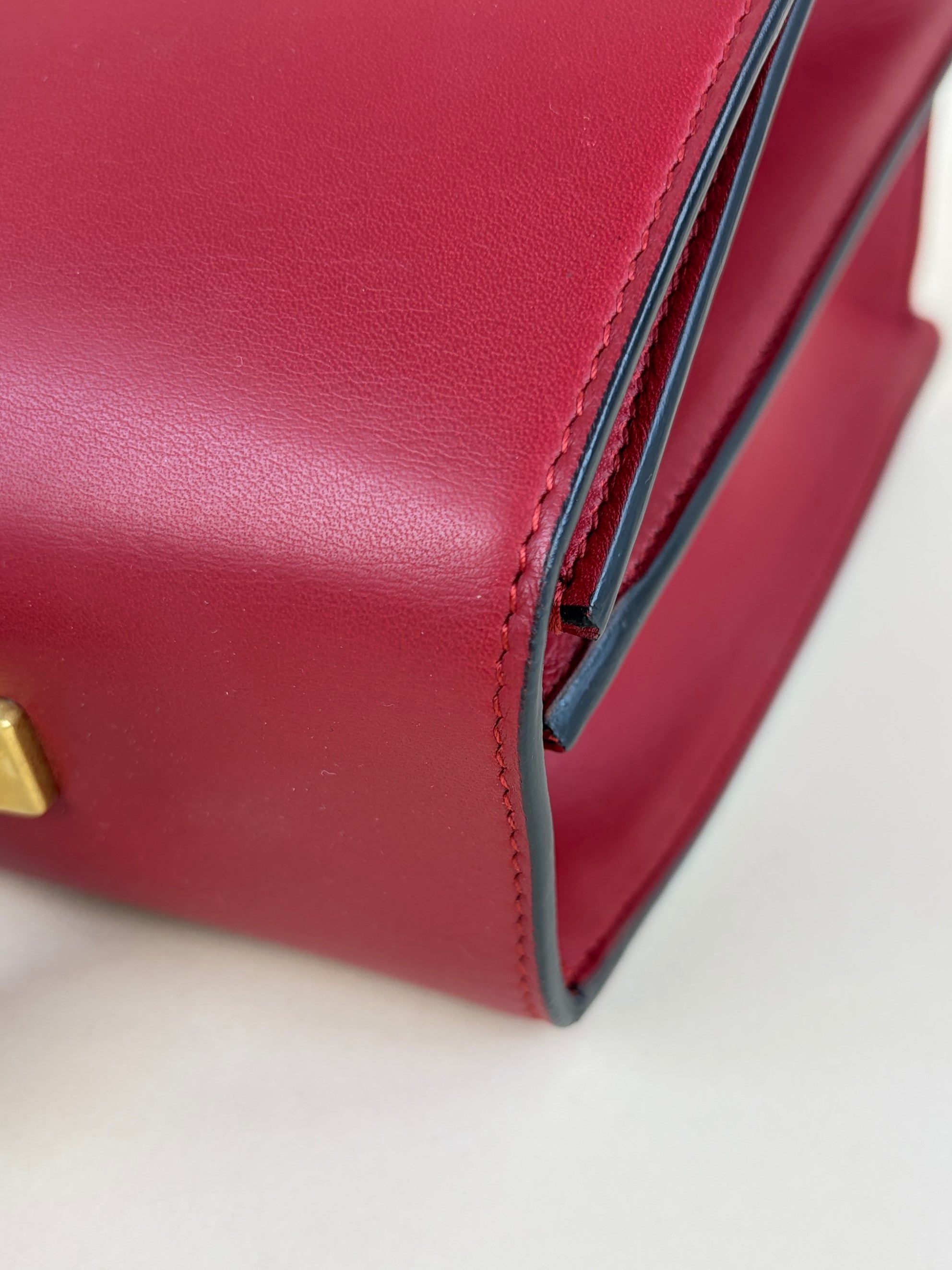 gucci red calfskin large dionysus bamboo top handle