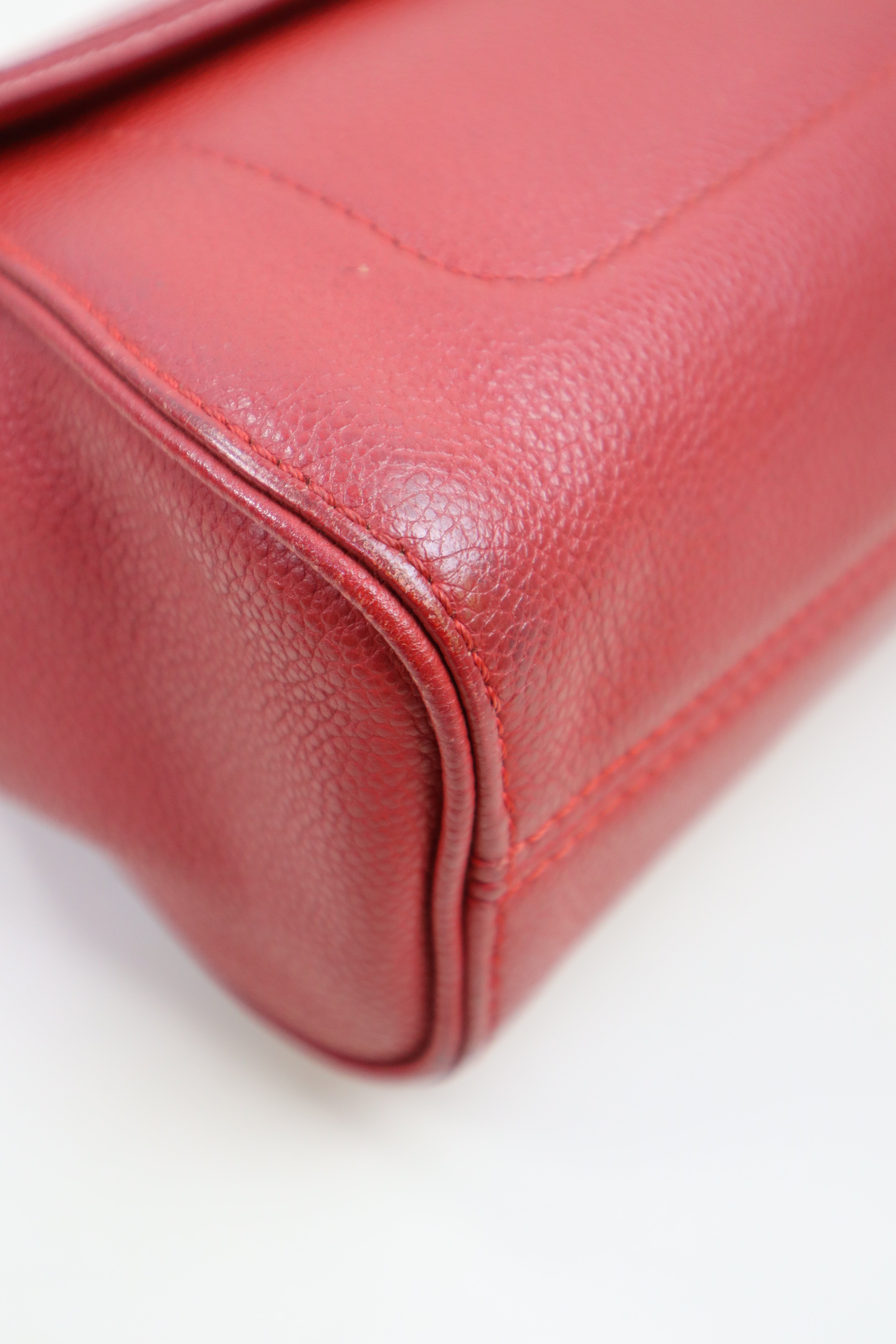Louis Vuitton Red Monogram Empreinte ST Germain PM Bag