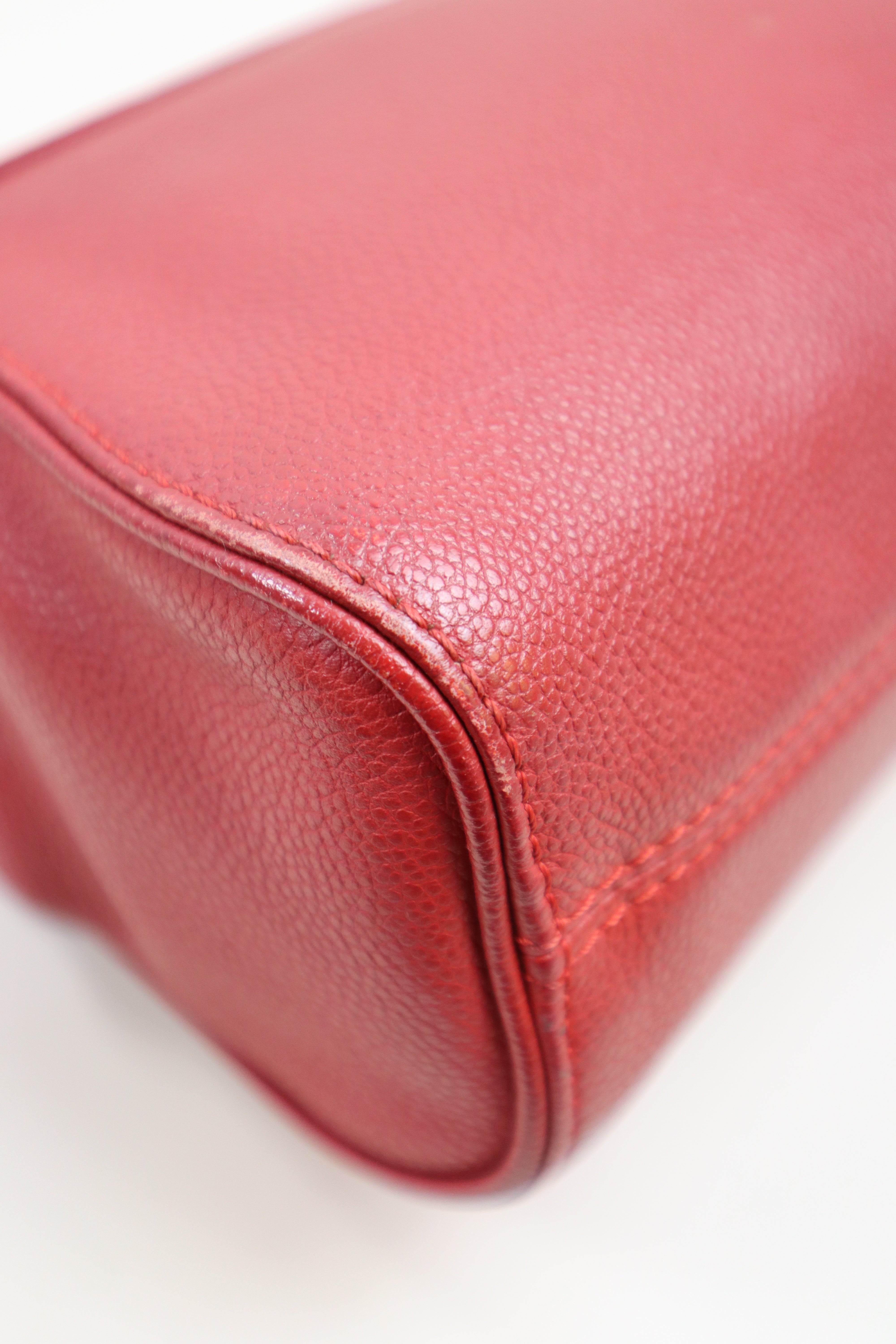 Louis Vuitton Red Monogram Empreinte ST Germain PM Bag