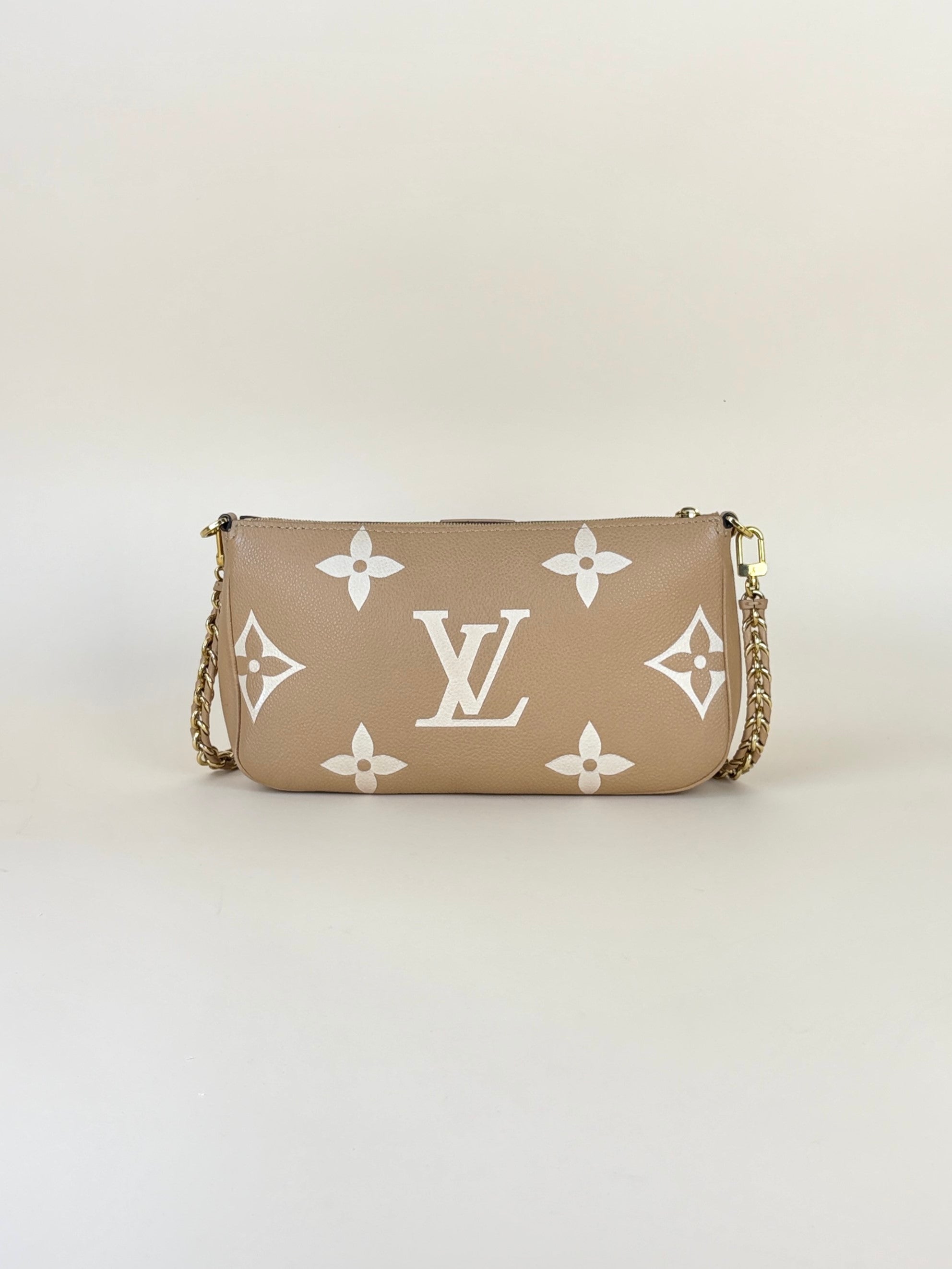 Louis Vuitton imprinted monogram giant multi pochette accessories bag