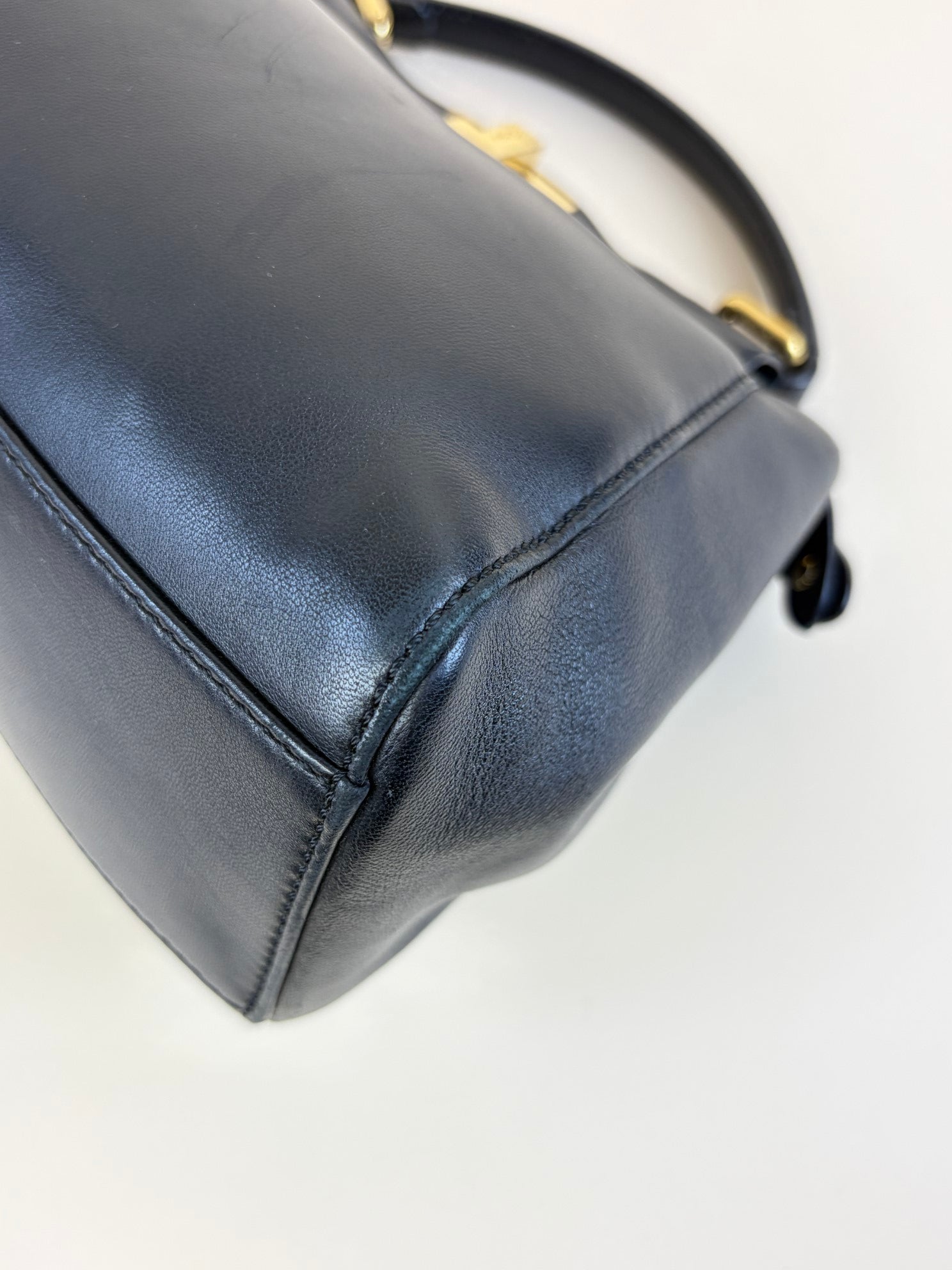 Fendi Black Mini Peekaboo Bag