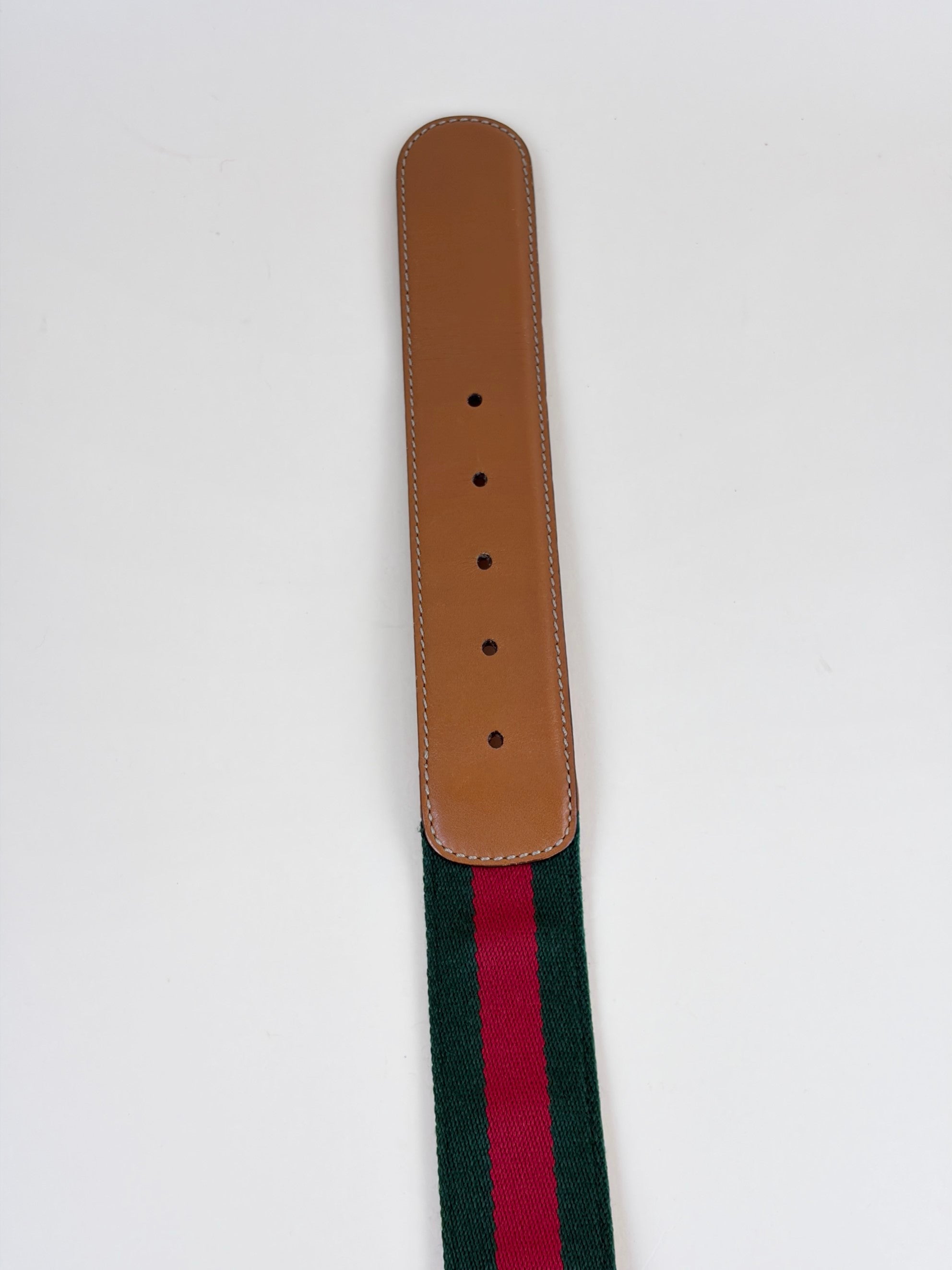 Gucci interlocking vintage web gold hardware