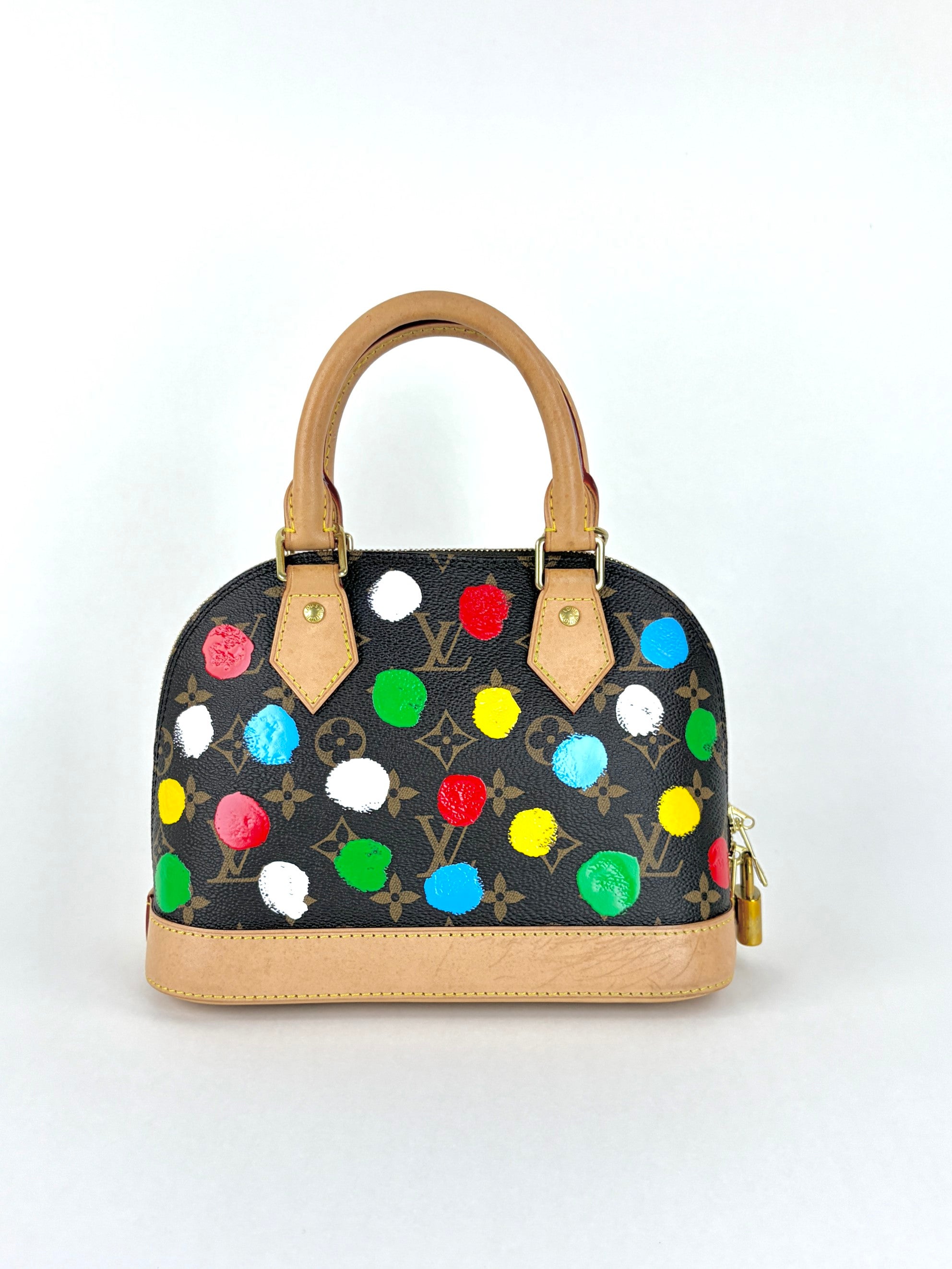 Louis Vuitton X Y K Monogram canvas alma BB tote bag