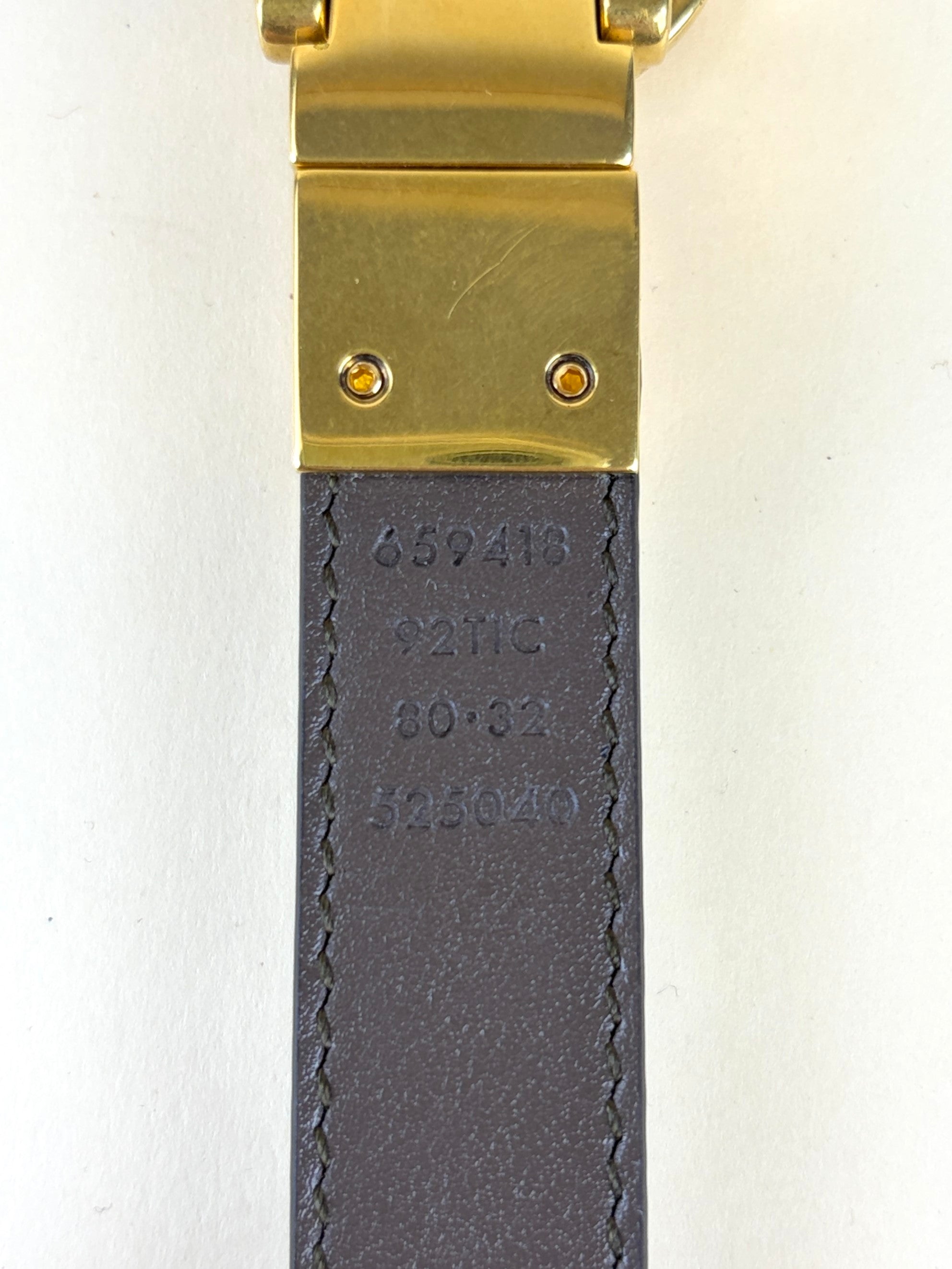 Gucci gg  Marmont brown thin belt