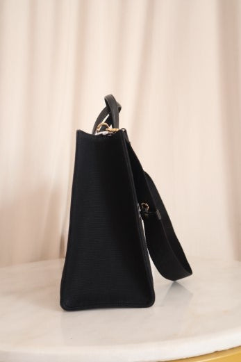 Givenchy Black Medium Tote Bag W/ Strap