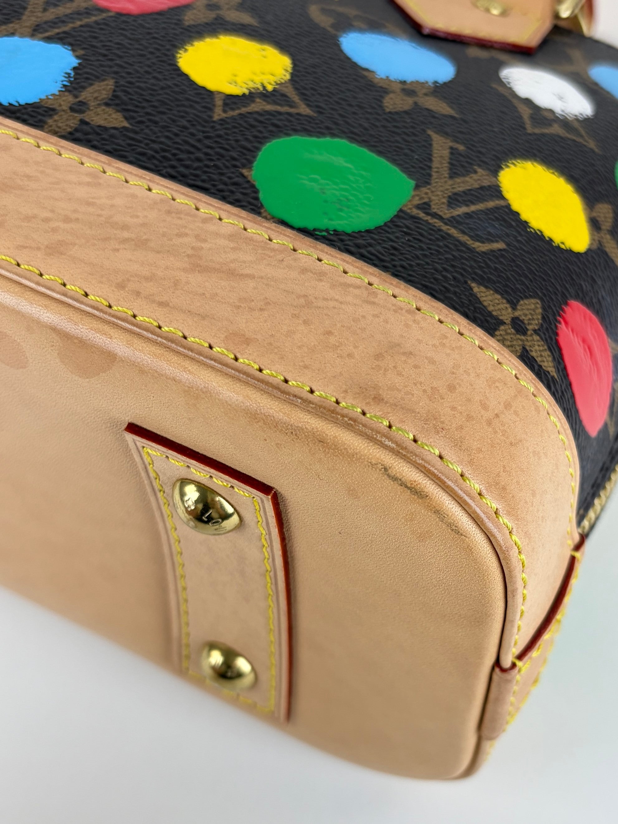 Louis Vuitton X Y K Monogram canvas alma BB tote bag