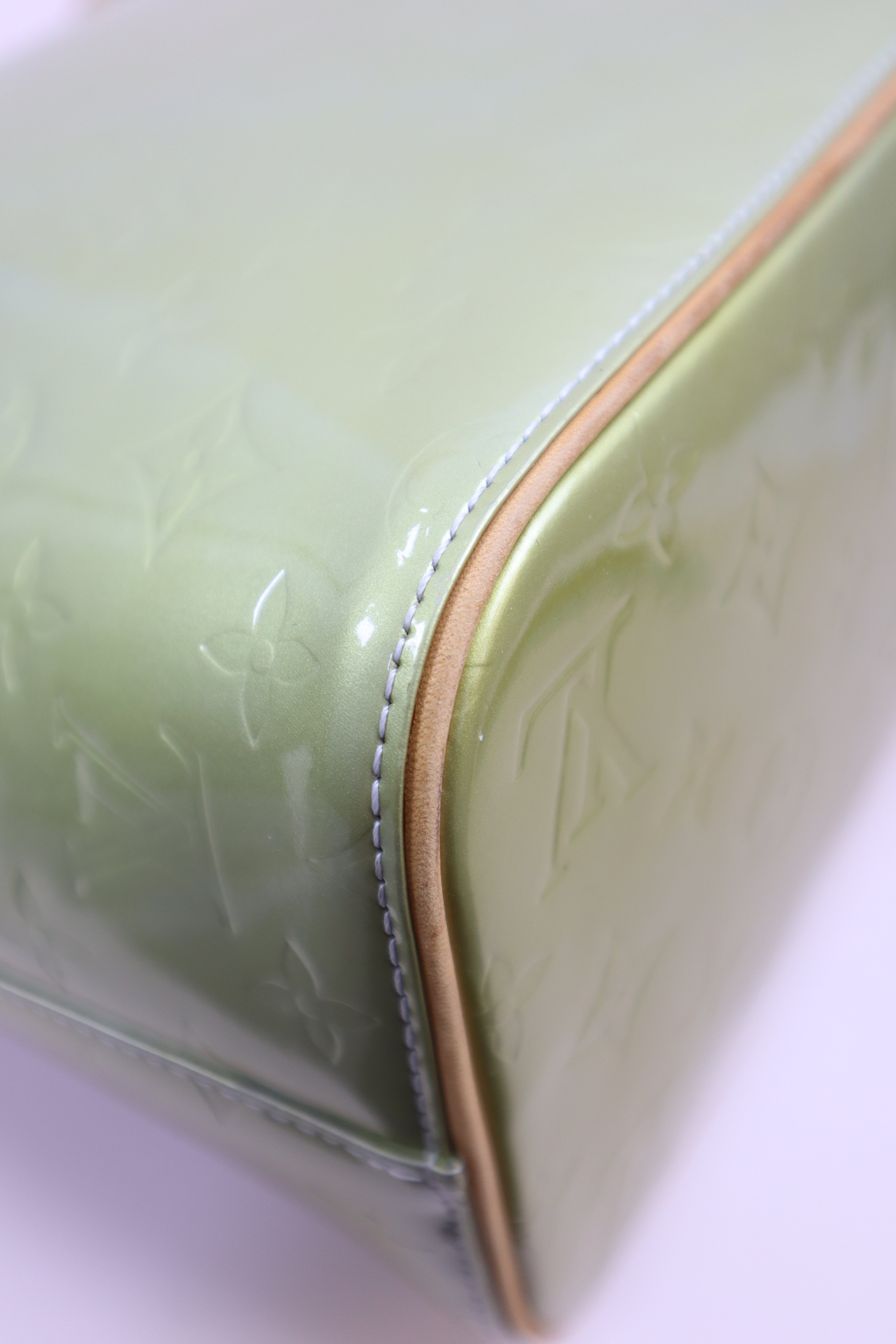 Louis Vuitton Green Monogram Vernis Houston Tote bag