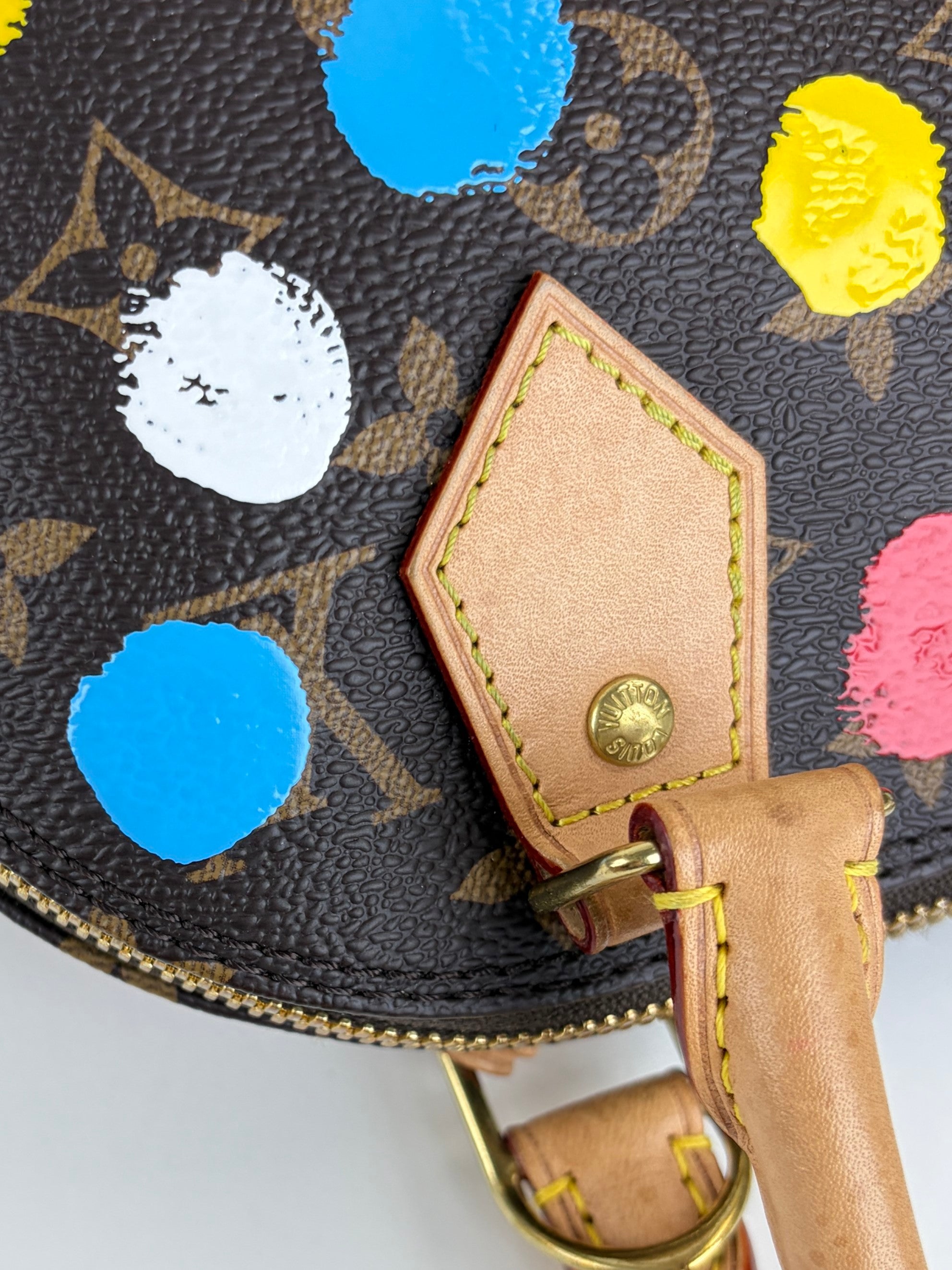Louis Vuitton X Y K Monogram canvas alma BB tote bag