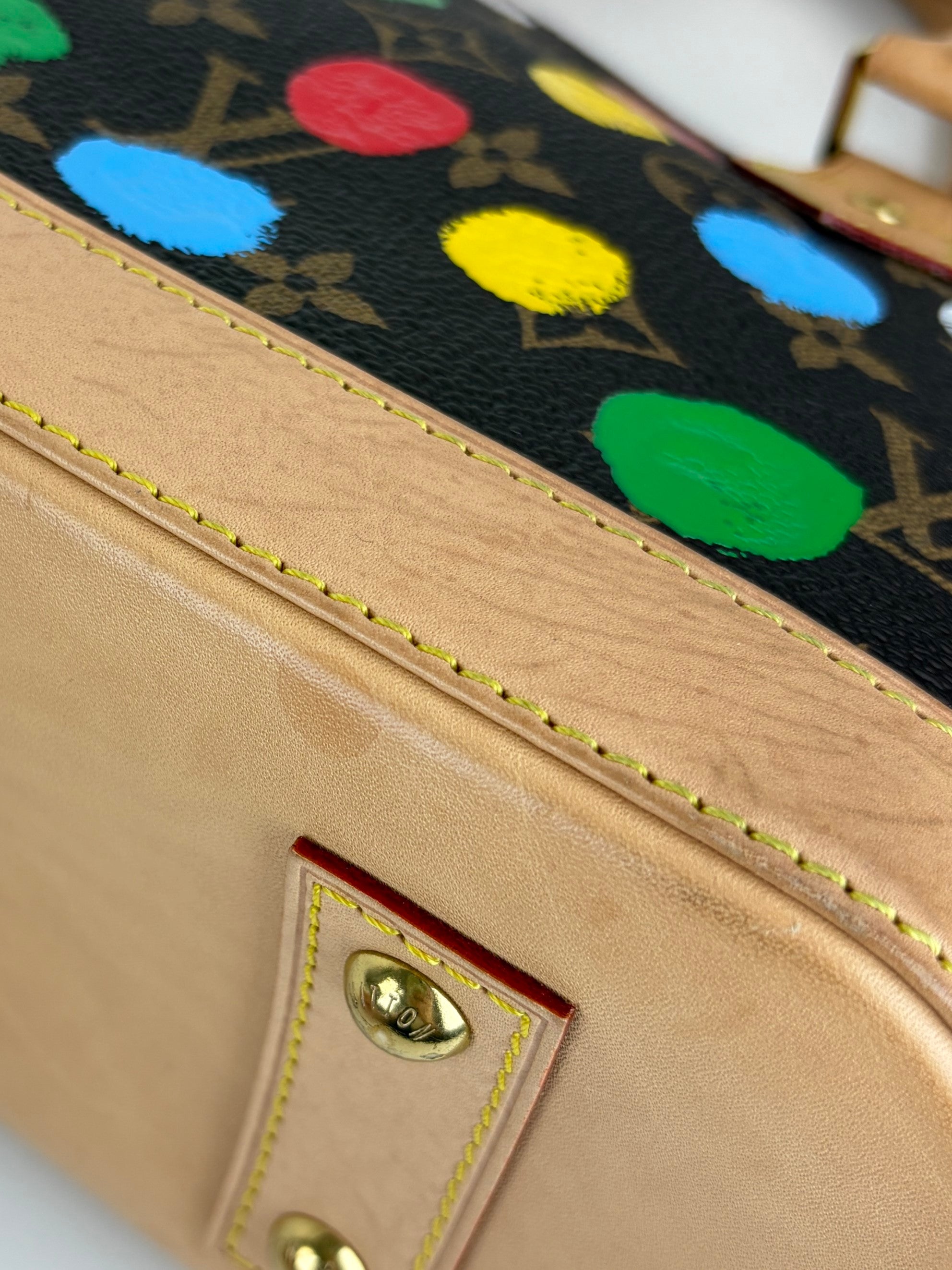 Louis Vuitton X Y K Monogram canvas alma BB tote bag