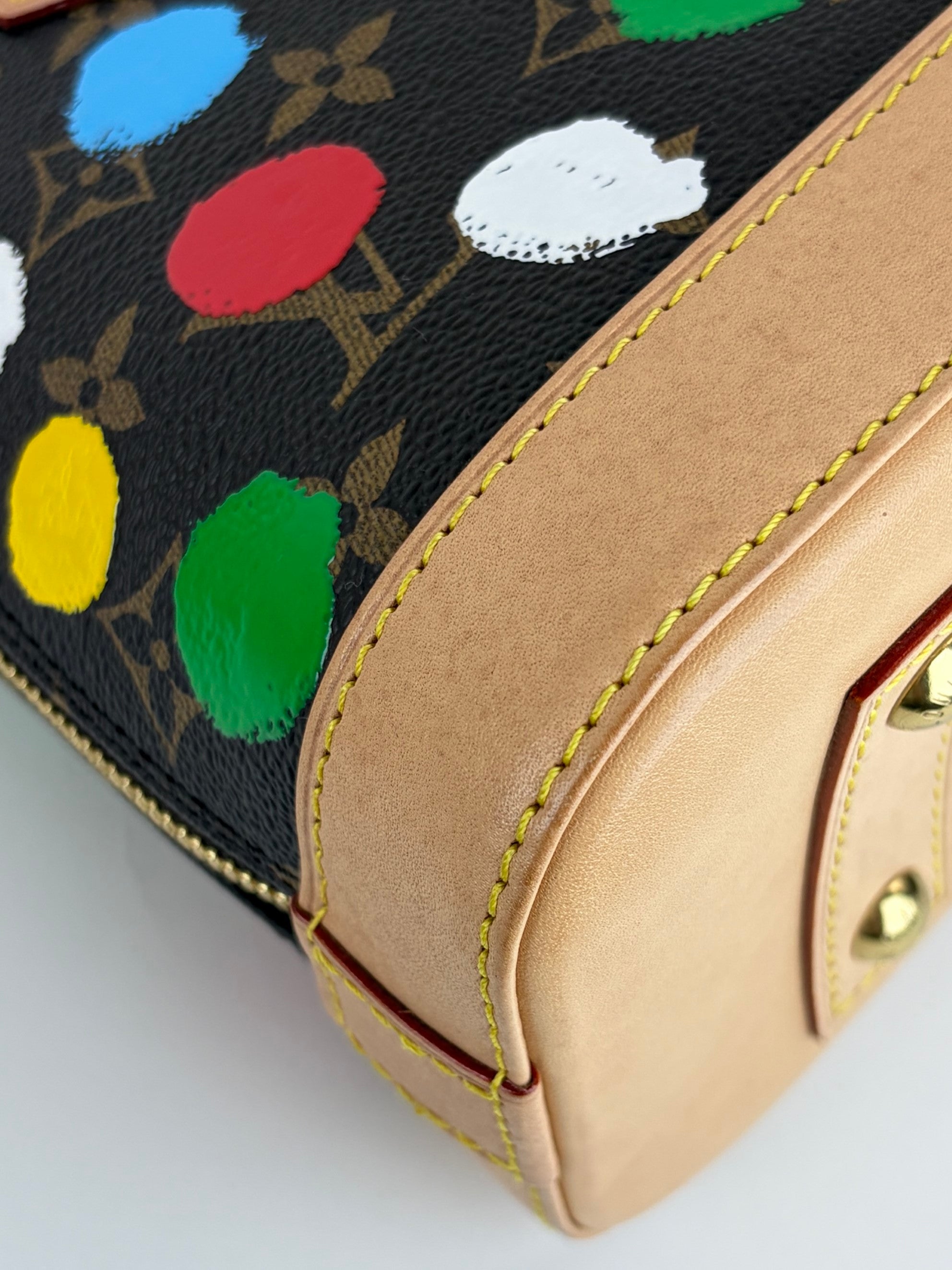 Louis Vuitton X Y K Monogram canvas alma BB tote bag