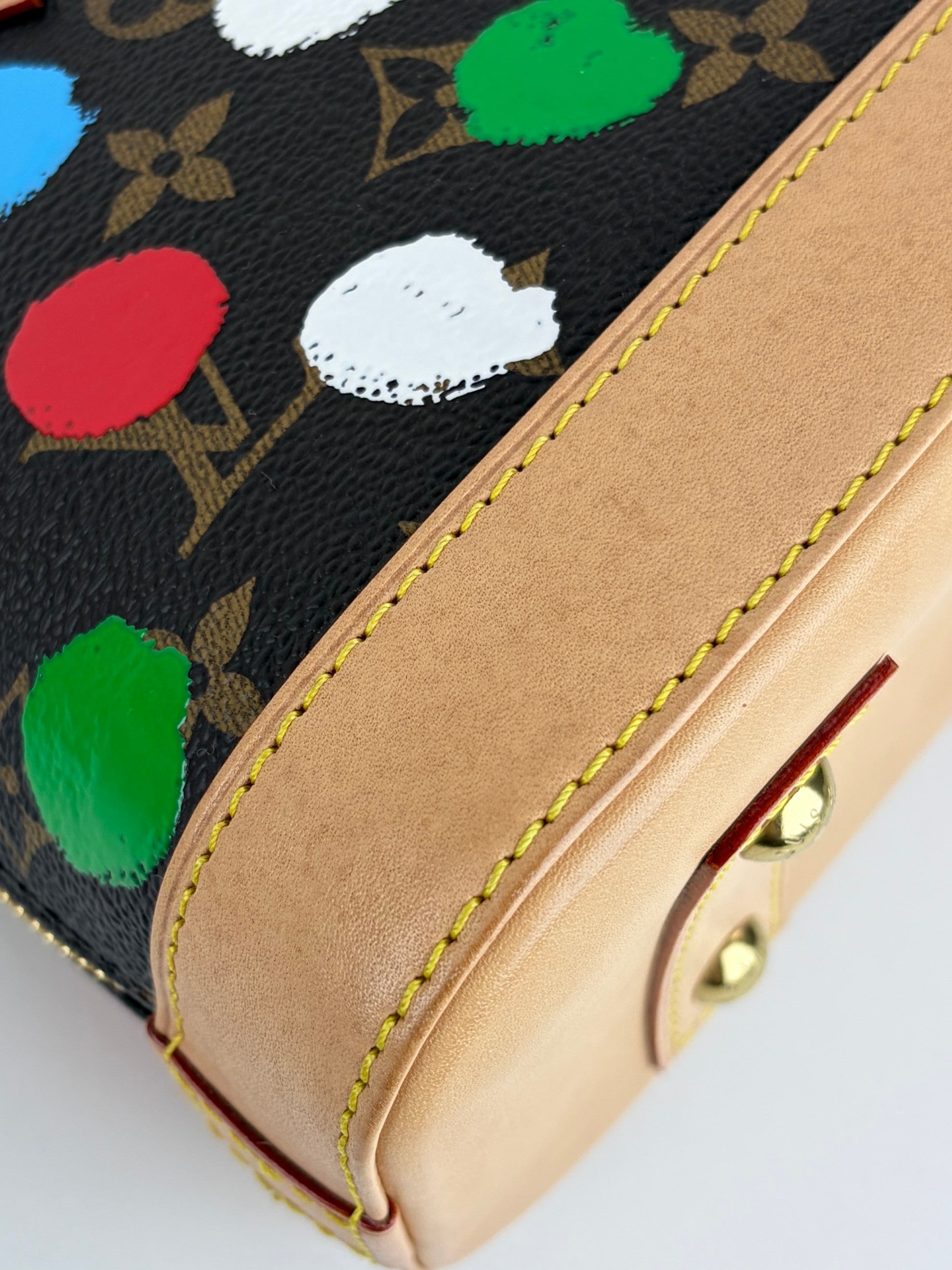 Louis Vuitton X Y K Monogram canvas alma BB tote bag