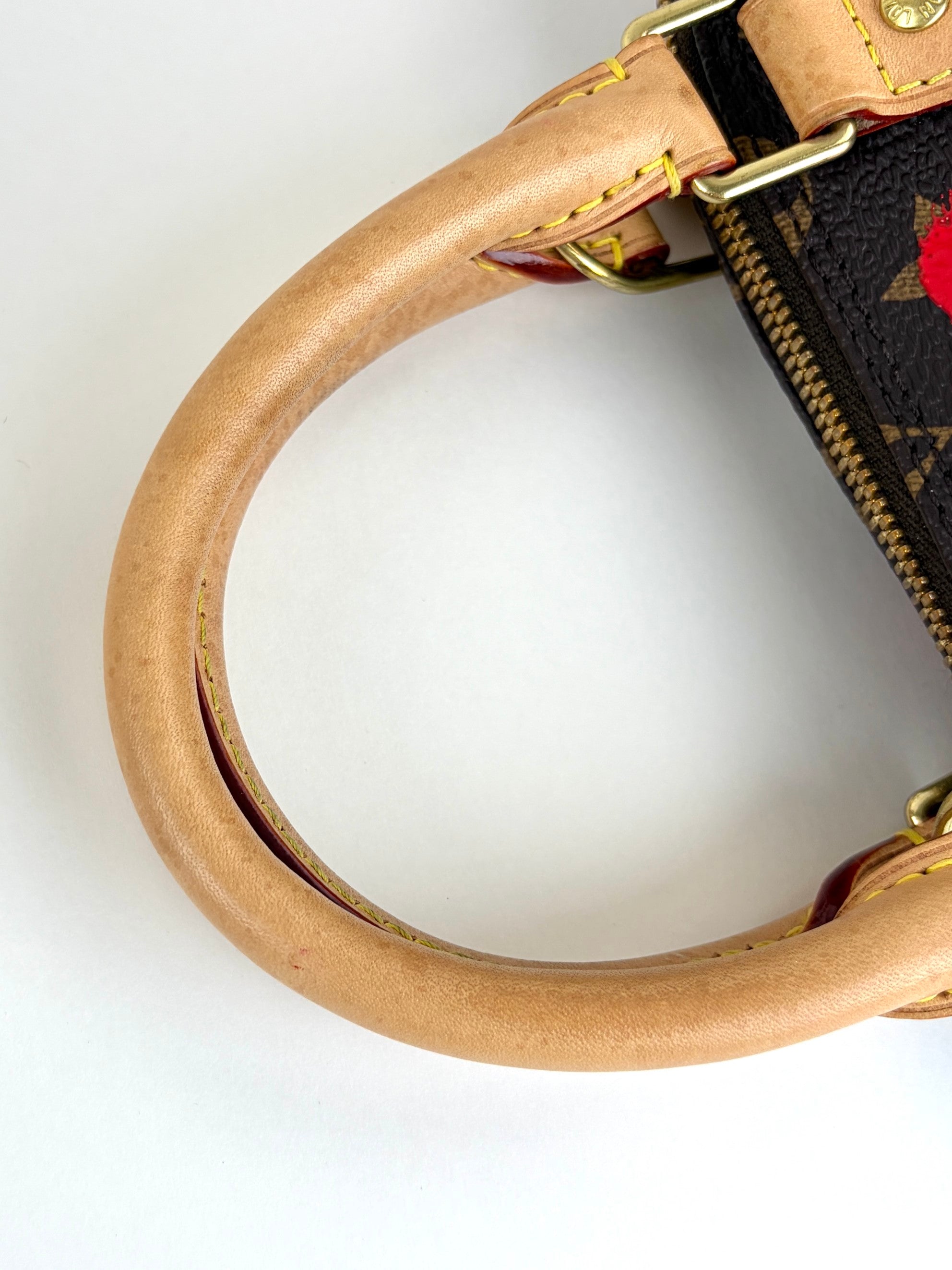 Louis Vuitton X Y K Monogram canvas alma BB tote bag