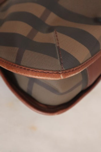 Burberry Nova Check Brown Crossbody Bag