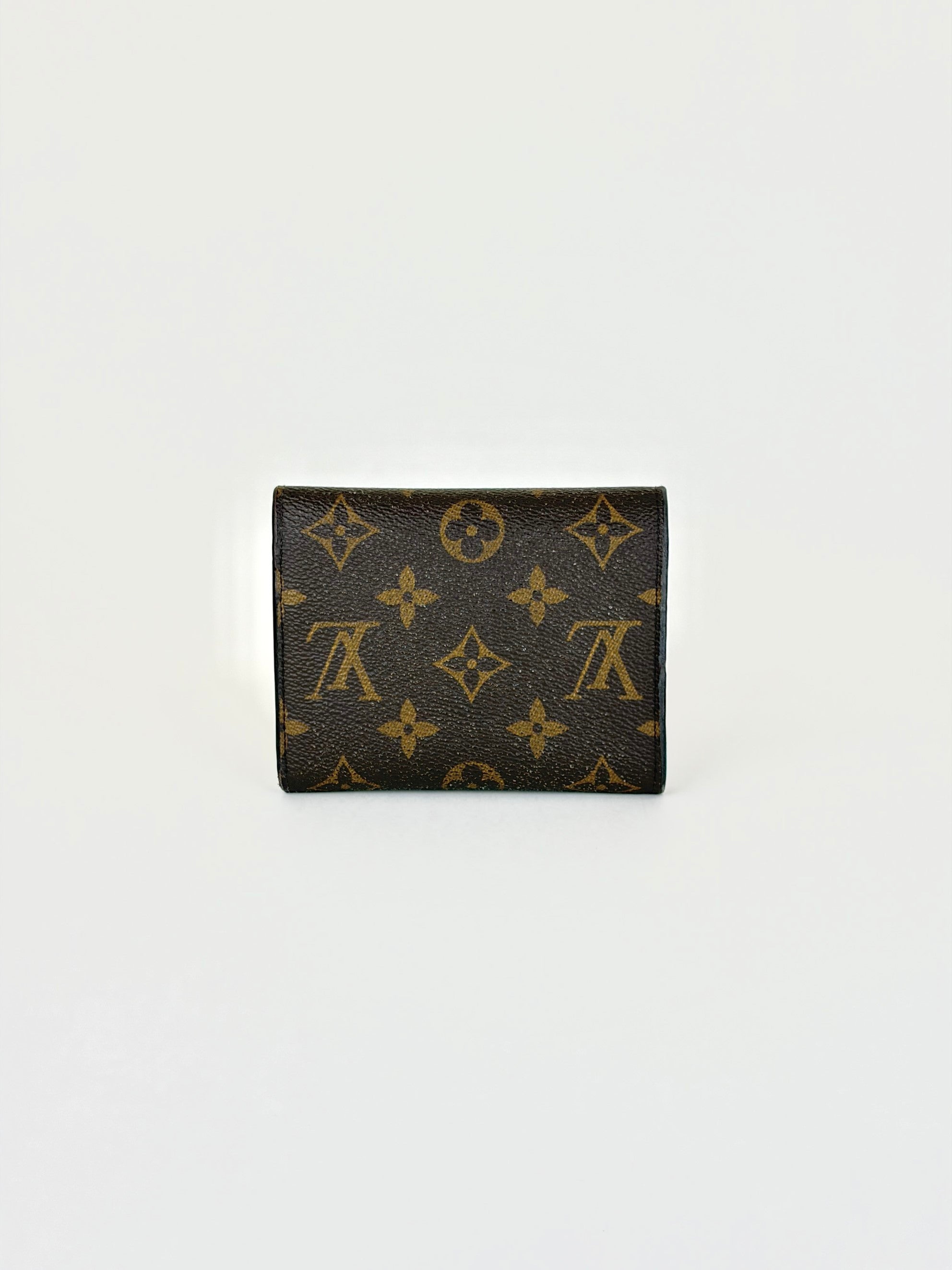 Louis Vuitton fuchsia/Monogram canvas victorine wallet