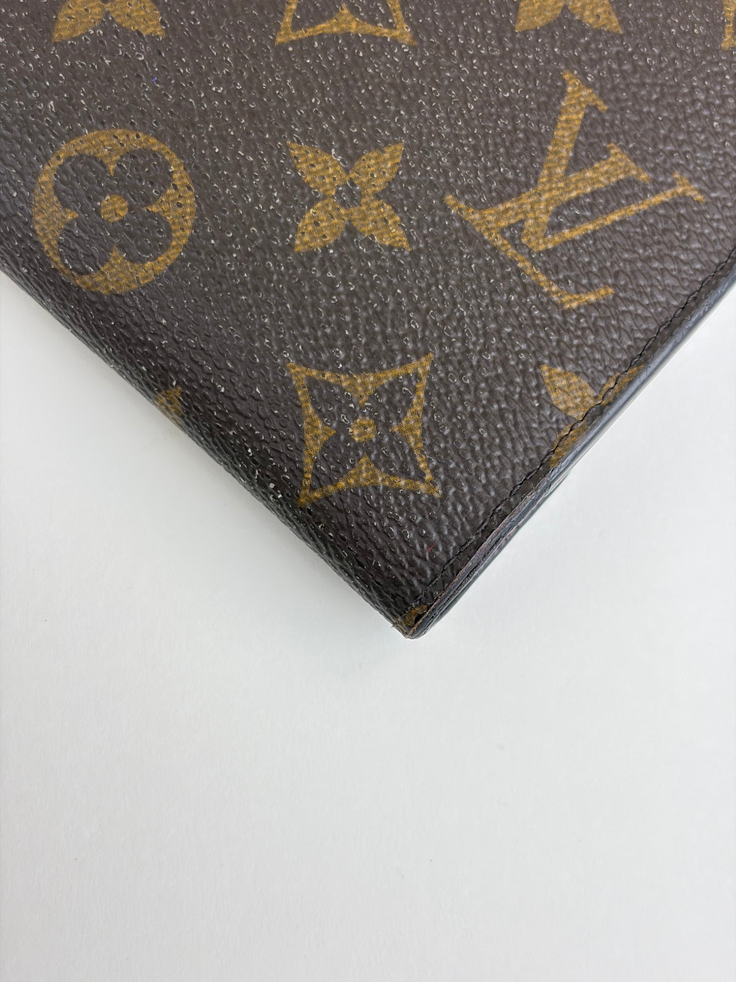 Louis Vuitton fuchsia/Monogram canvas victorine wallet
