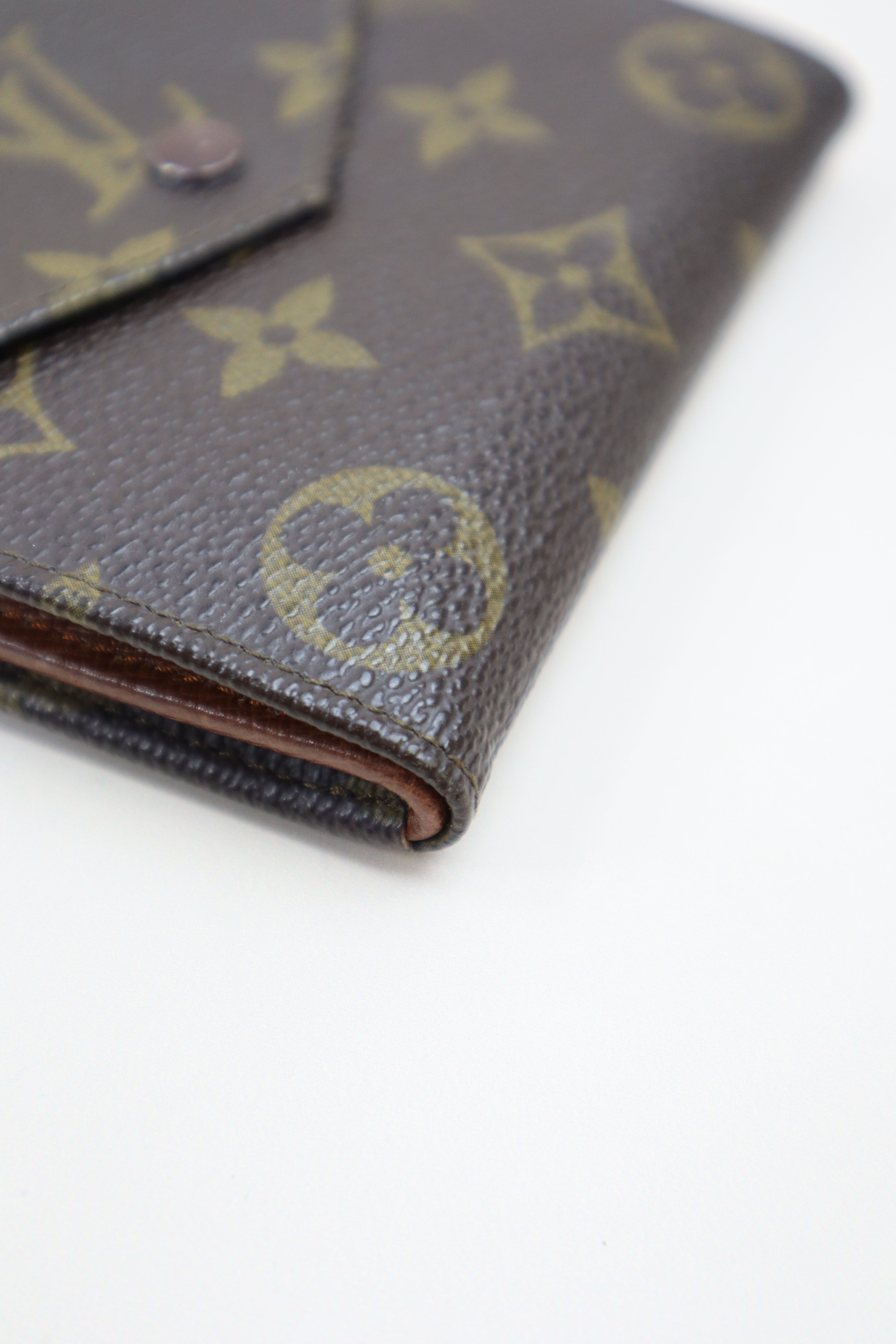 Louis Vuitton Brown Monogram Victorine Wallet
