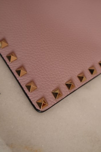 Valentino Light Purple rockstud Envelope Pouch