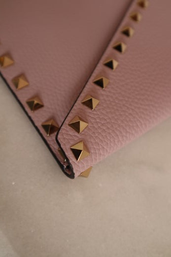 Valentino Light Purple rockstud Envelope Pouch