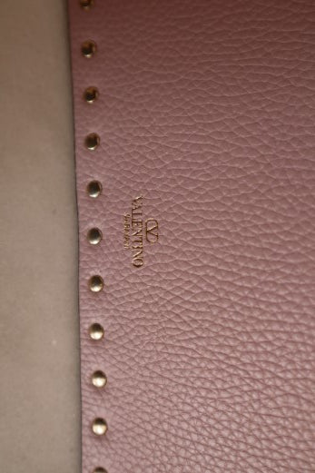 Valentino Light Purple rockstud Envelope Pouch