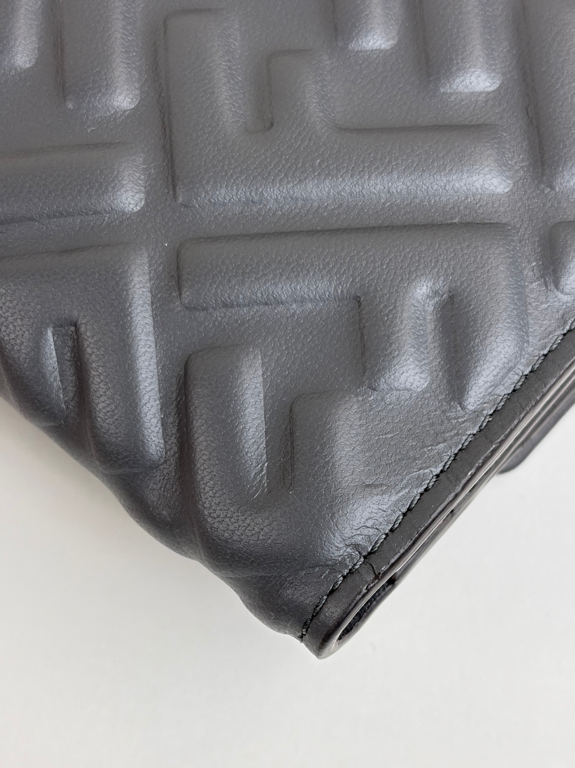 Fendi Baguette grey medium wallet