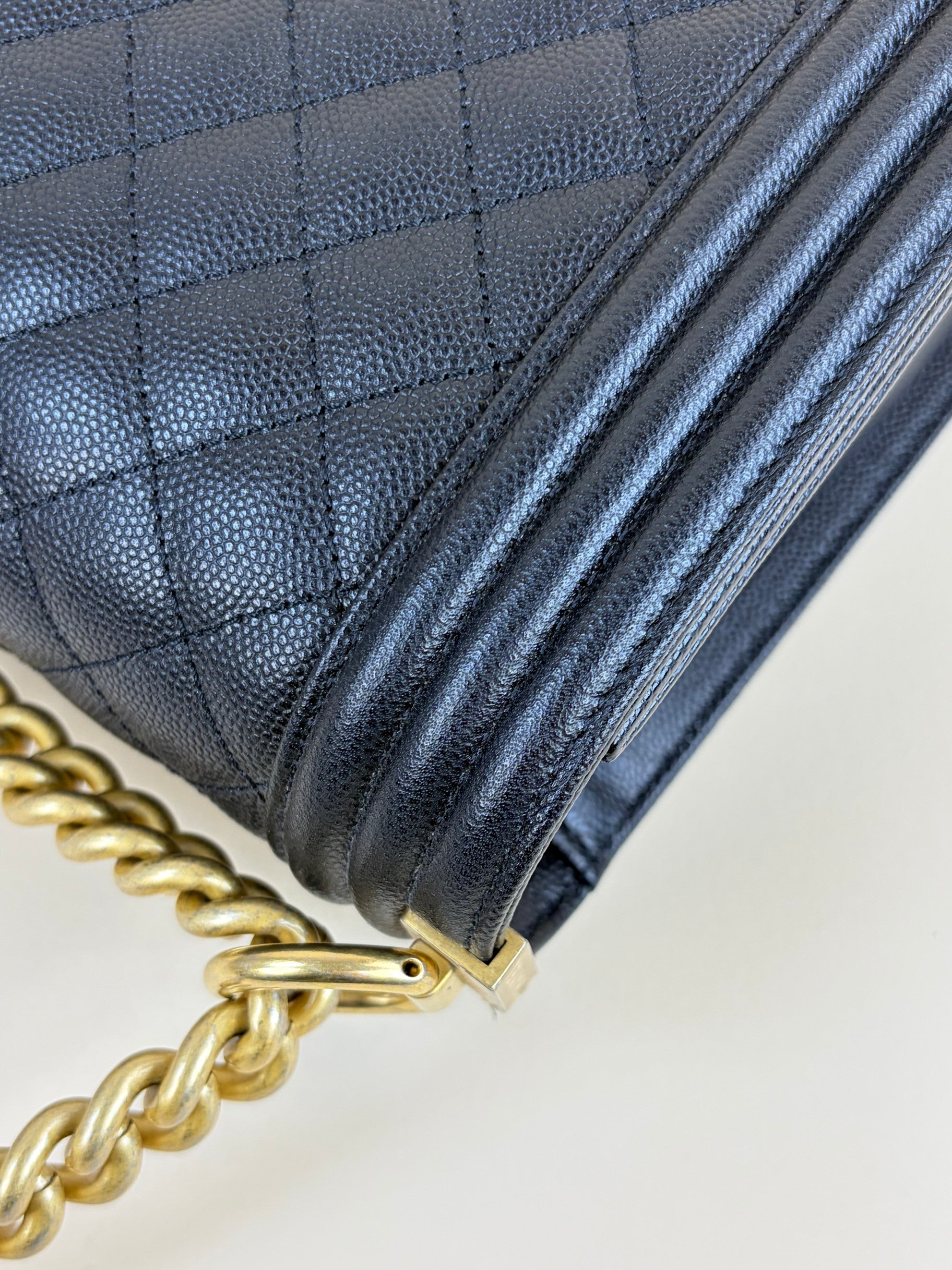 Chanel Black Boy Bag