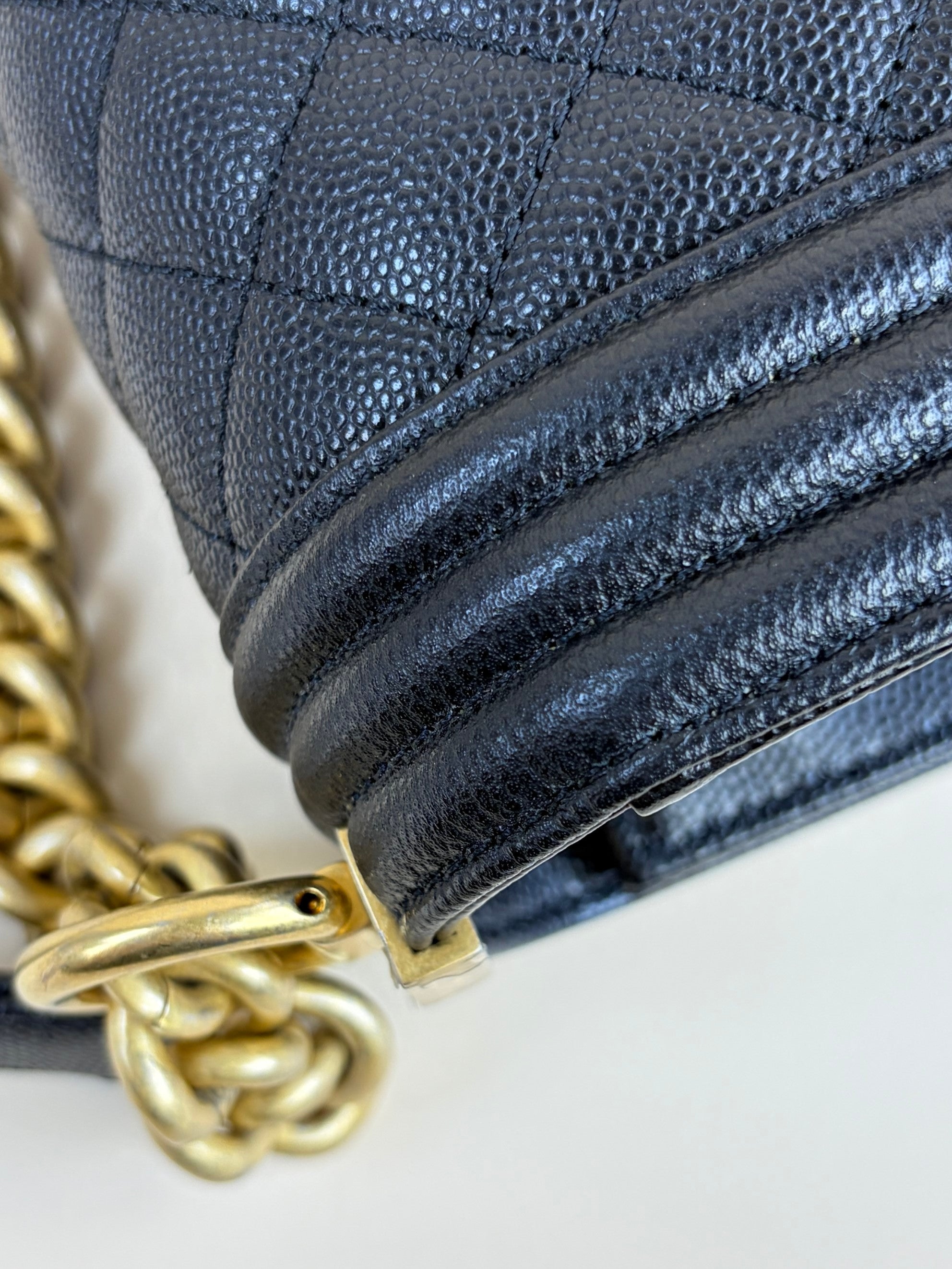 Chanel Black Boy Bag