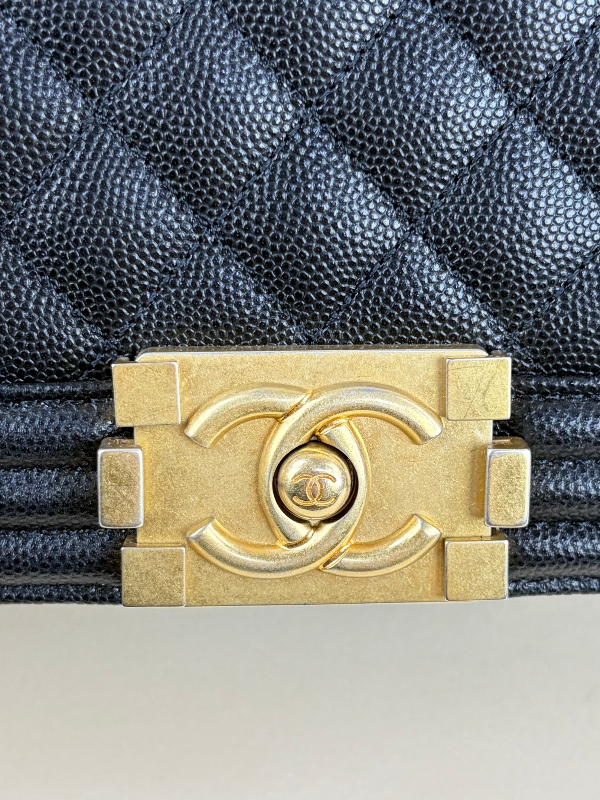 Chanel Black Boy Bag