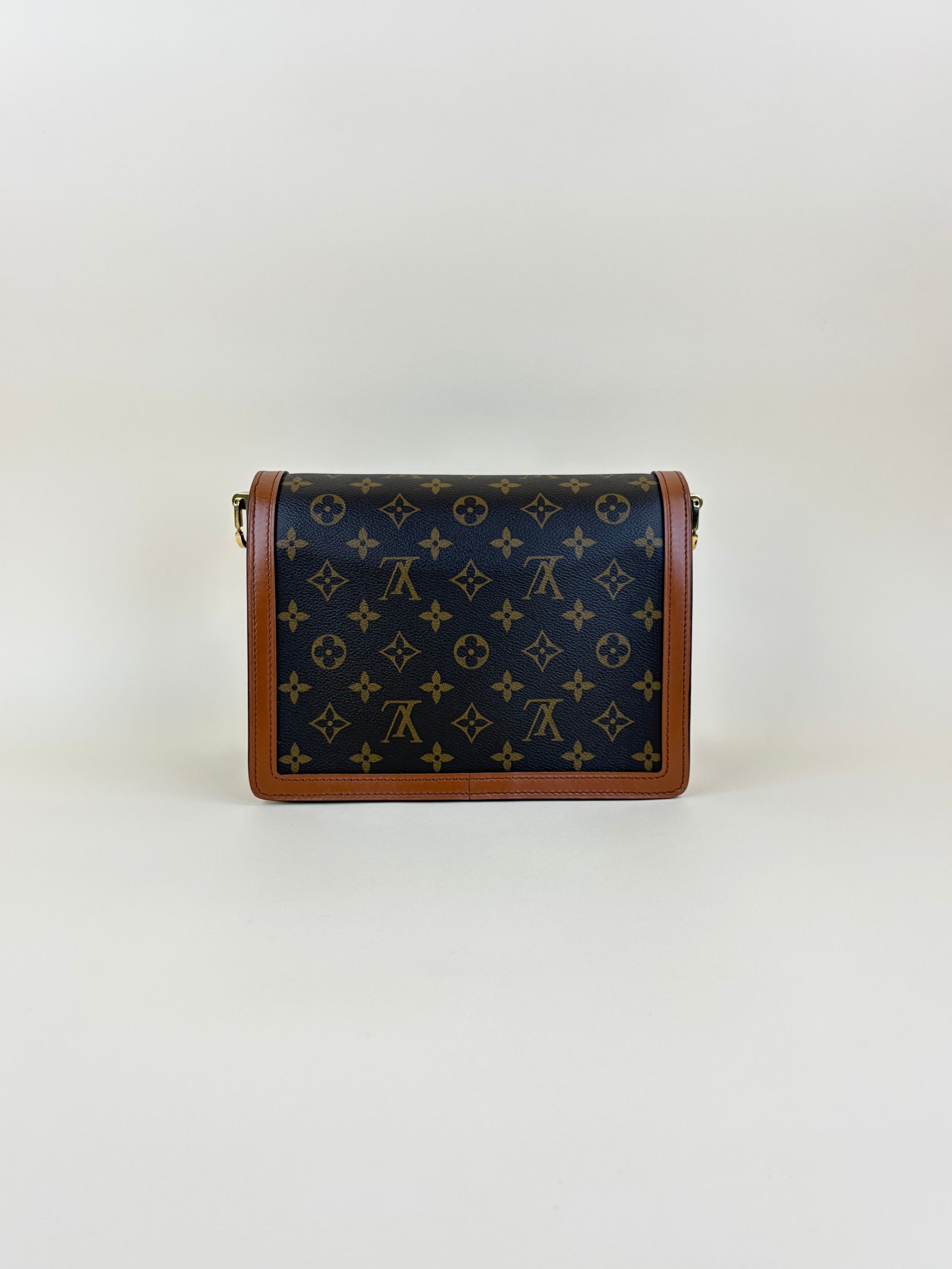 Louis Vuitton Monogram Reverse Dauphine MM Shoulder Bag