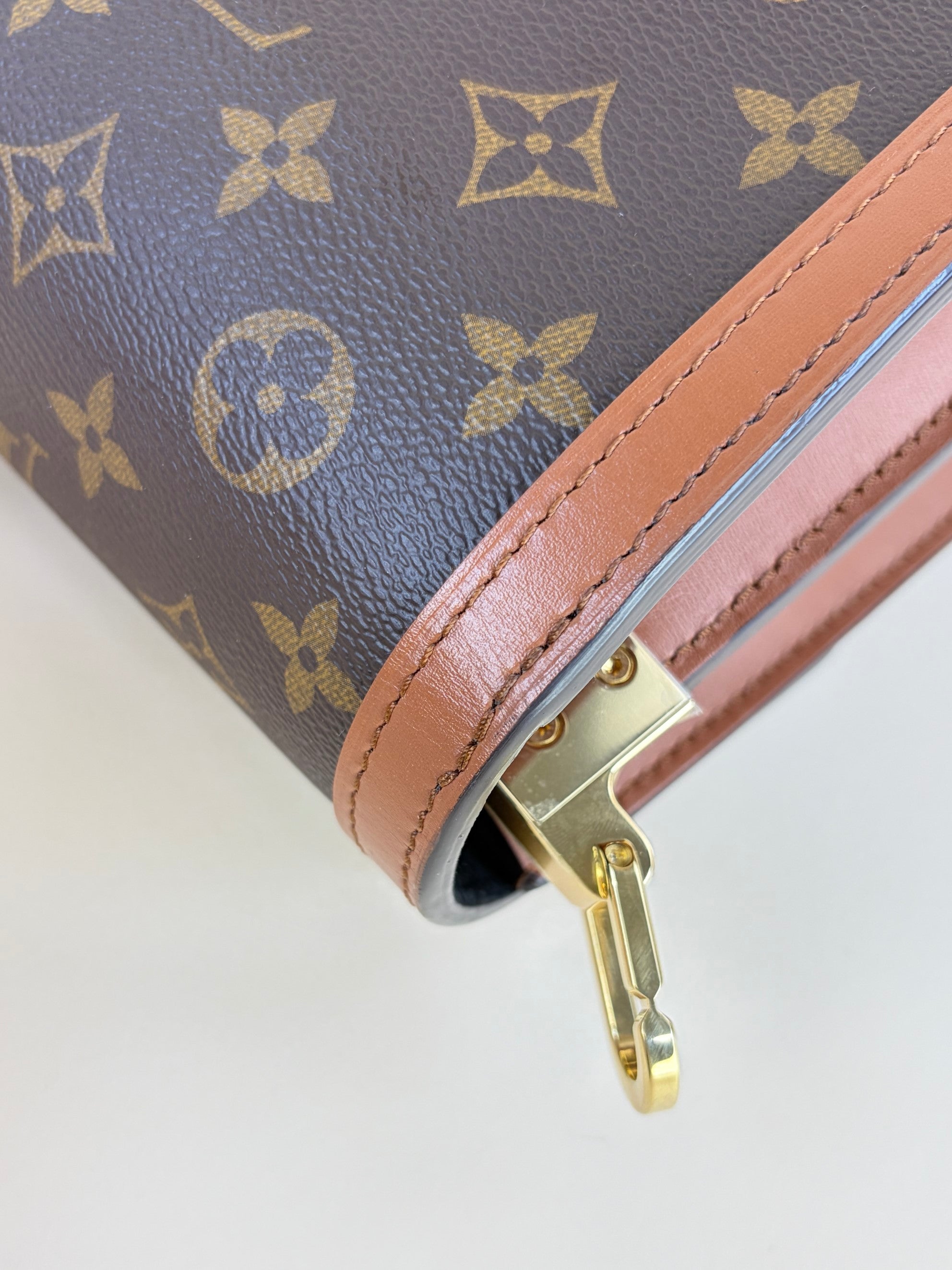 Louis Vuitton Monogram Reverse Dauphine MM Shoulder Bag