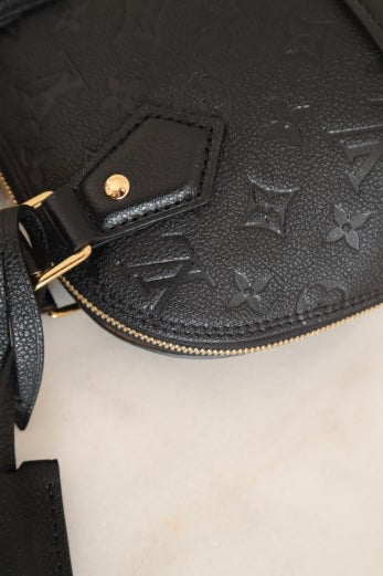 Louis Vuitton Black Monogram Empreinte Neo Alma BB Bag