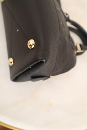 Louis Vuitton Black Monogram Empreinte Neo Alma BB Bag