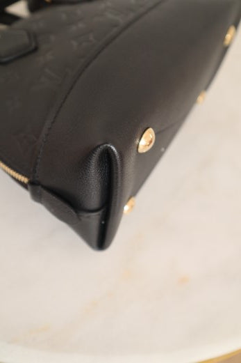 Louis Vuitton Black Monogram Empreinte Neo Alma BB Bag