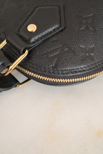 Louis Vuitton Black Monogram Empreinte Neo Alma BB Bag