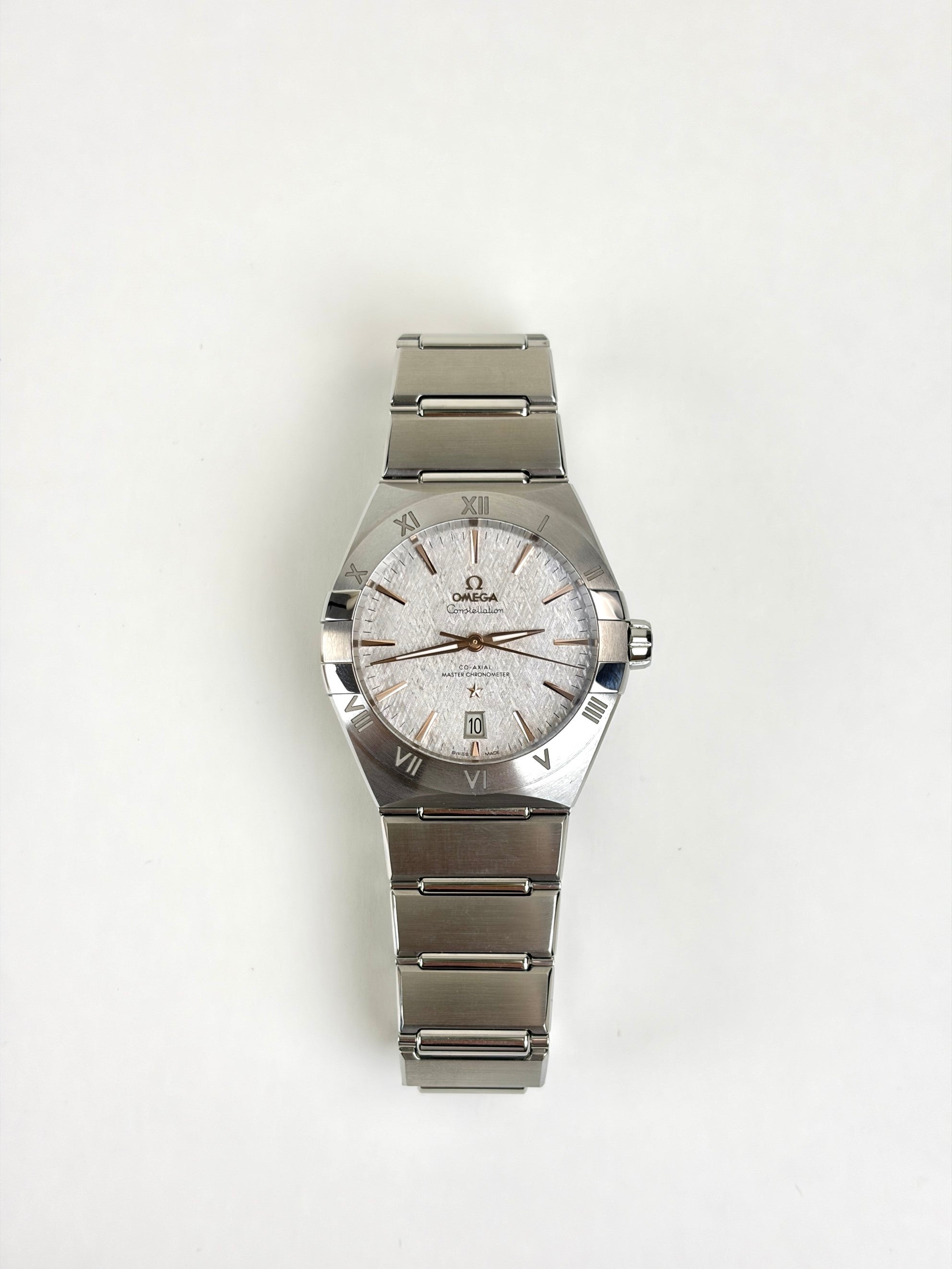 Omega Constellation 39 mm steel on steel