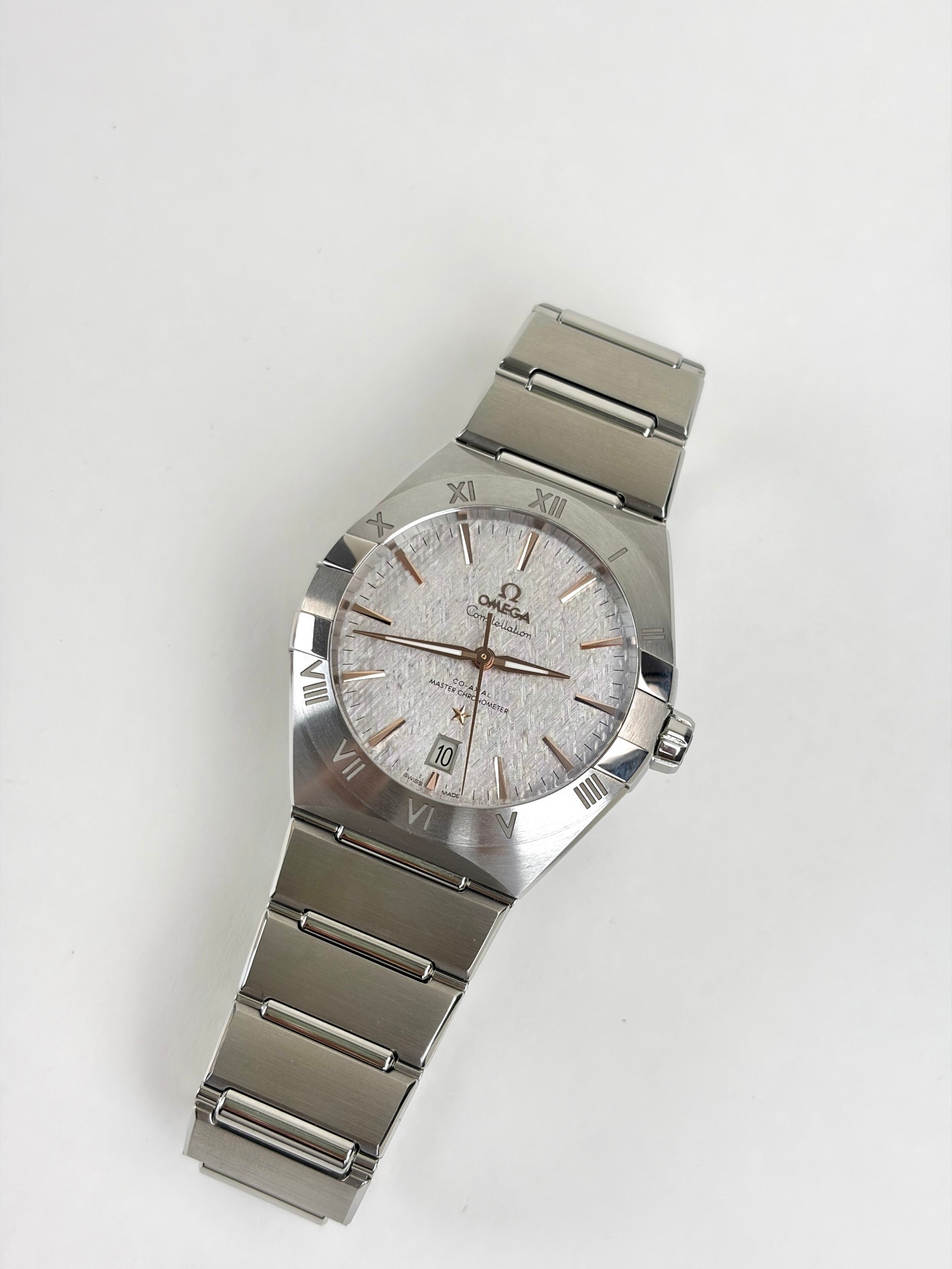 Omega Constellation 39 mm steel on steel