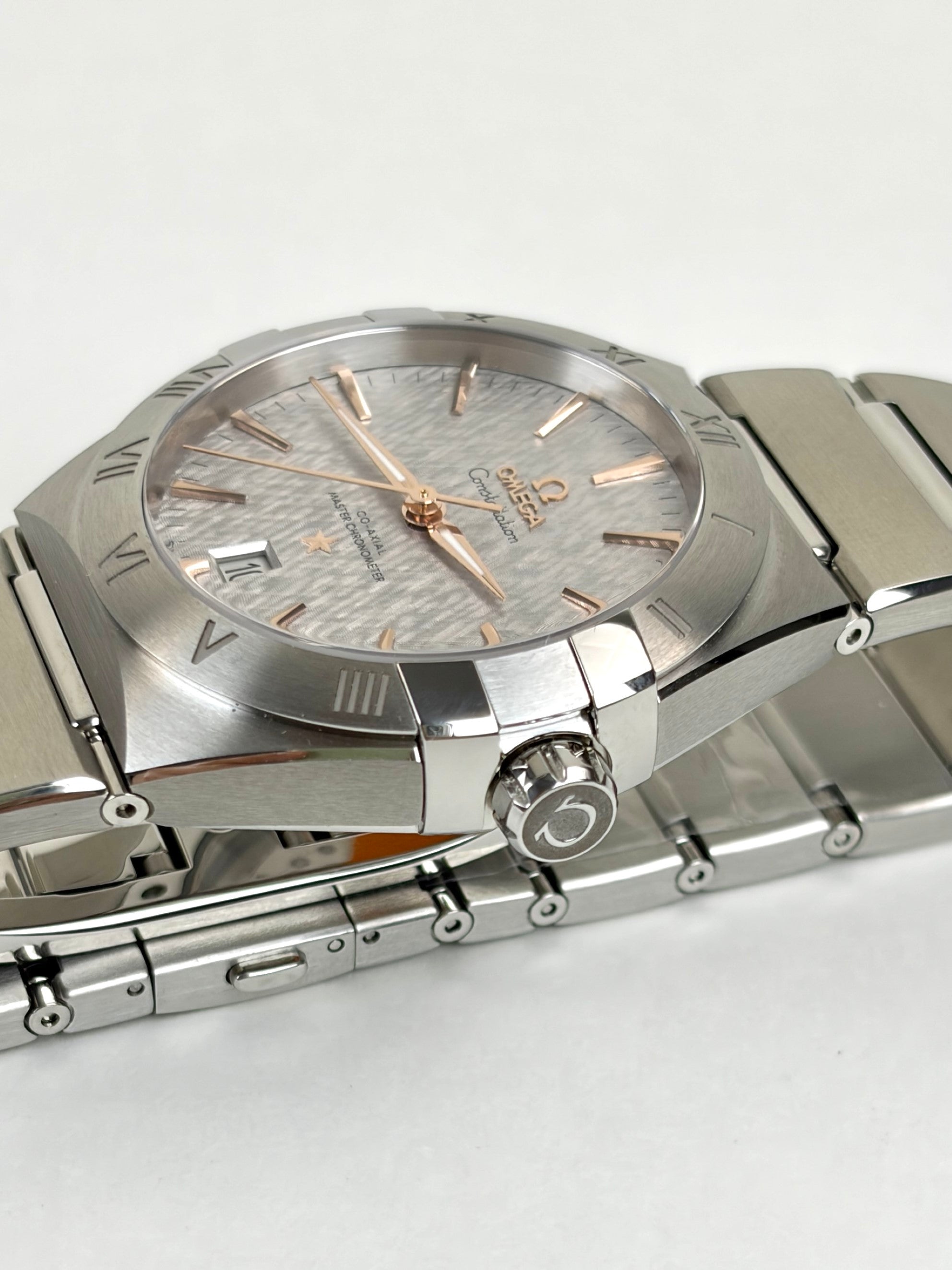 Omega Constellation 39 mm steel on steel