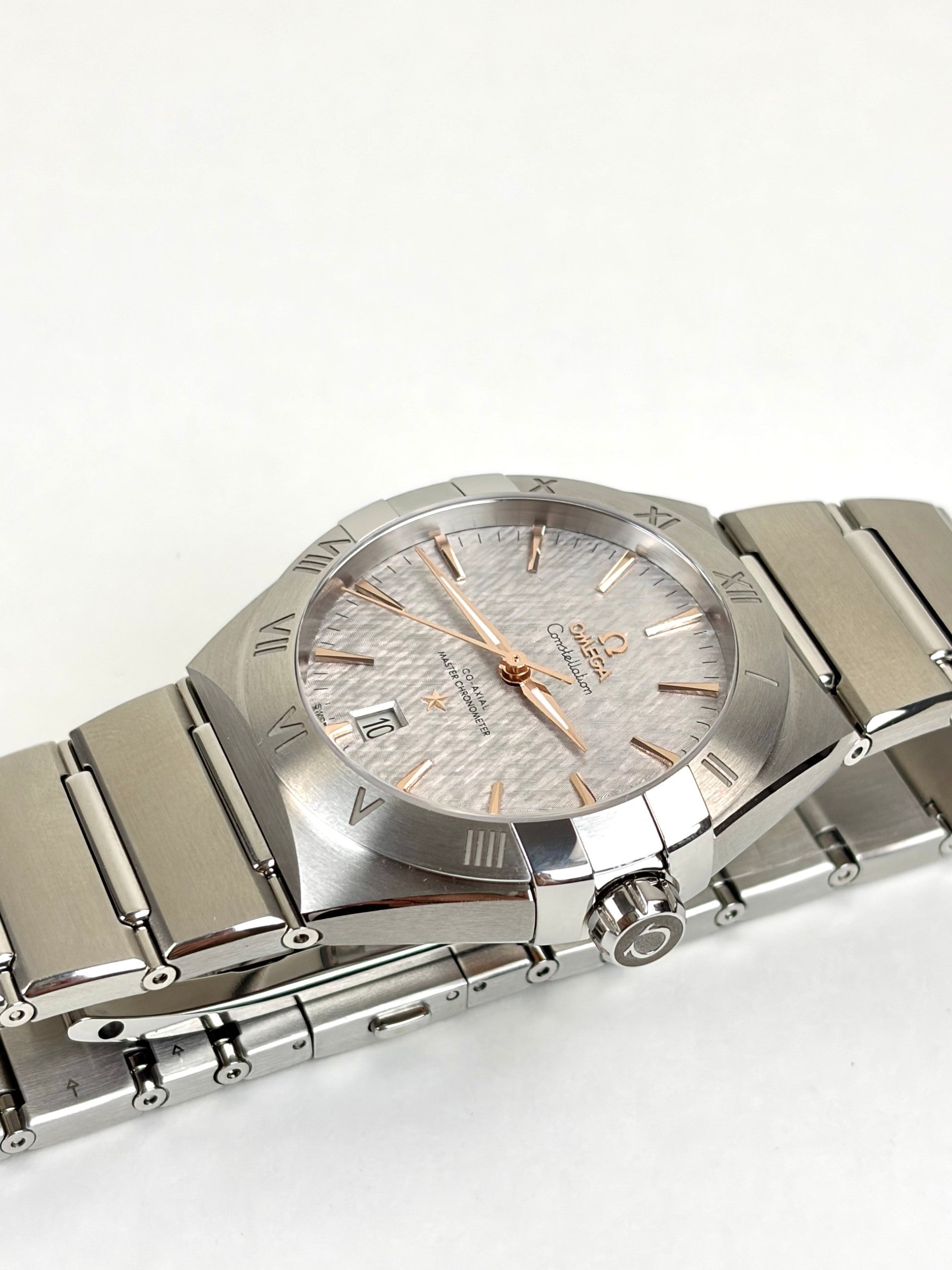 Omega Constellation 39 mm steel on steel
